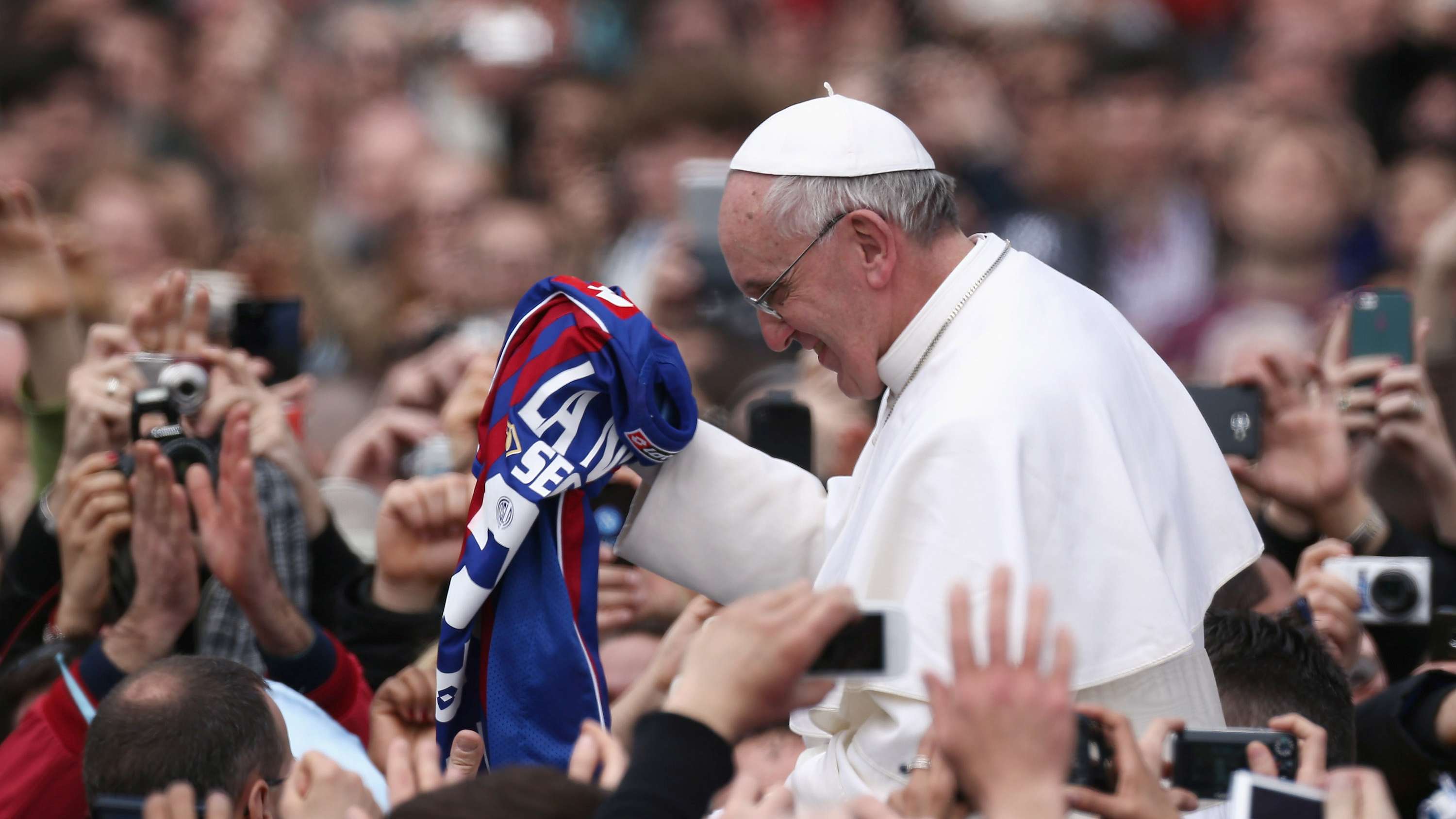 Pope Francis Attends Easter Mass and Urbi Et Orbi Blessing in St. Peter's Square