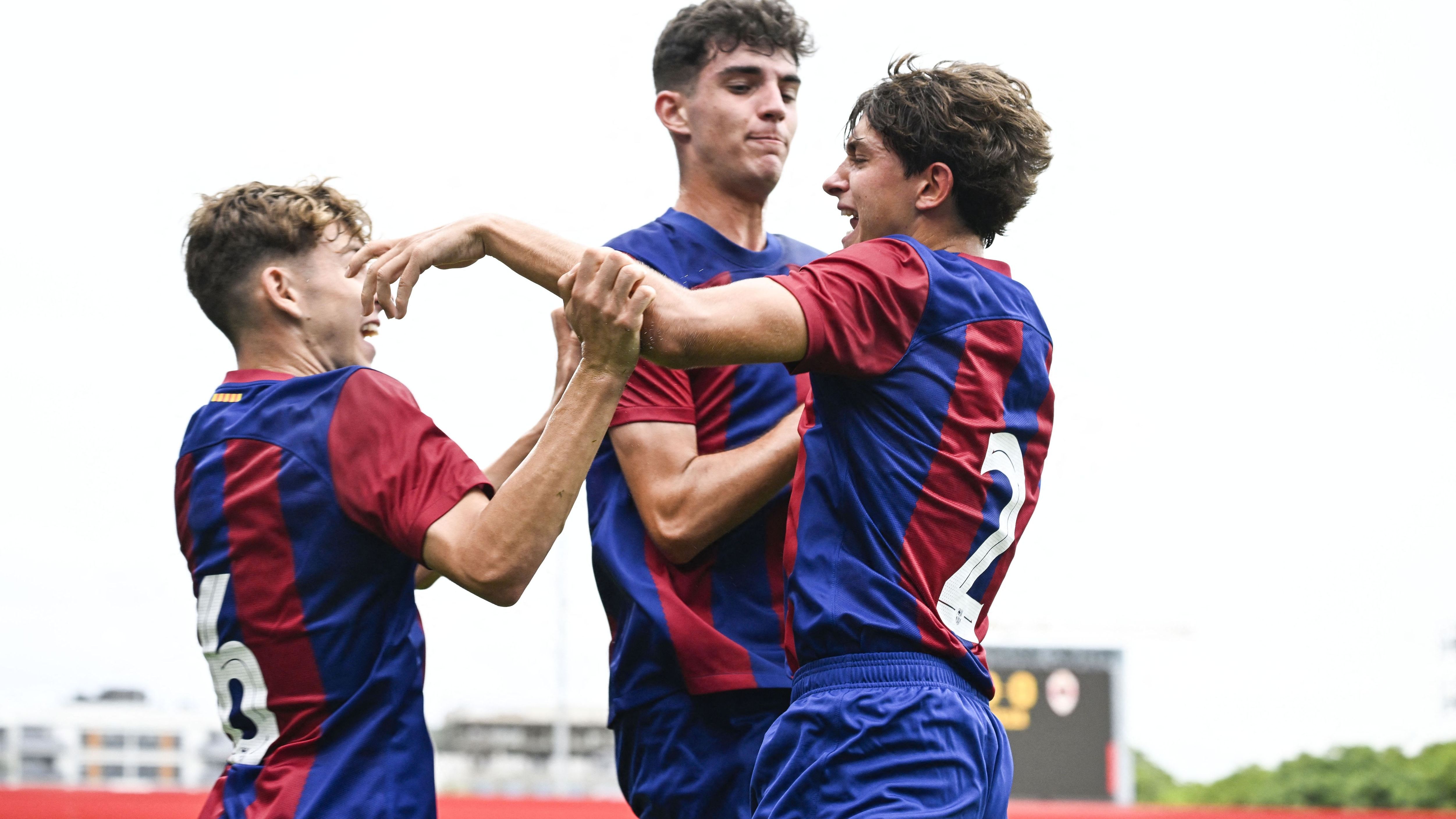 SOCCER YOUTH LEAGUE BARCELONA VS ANTWERP