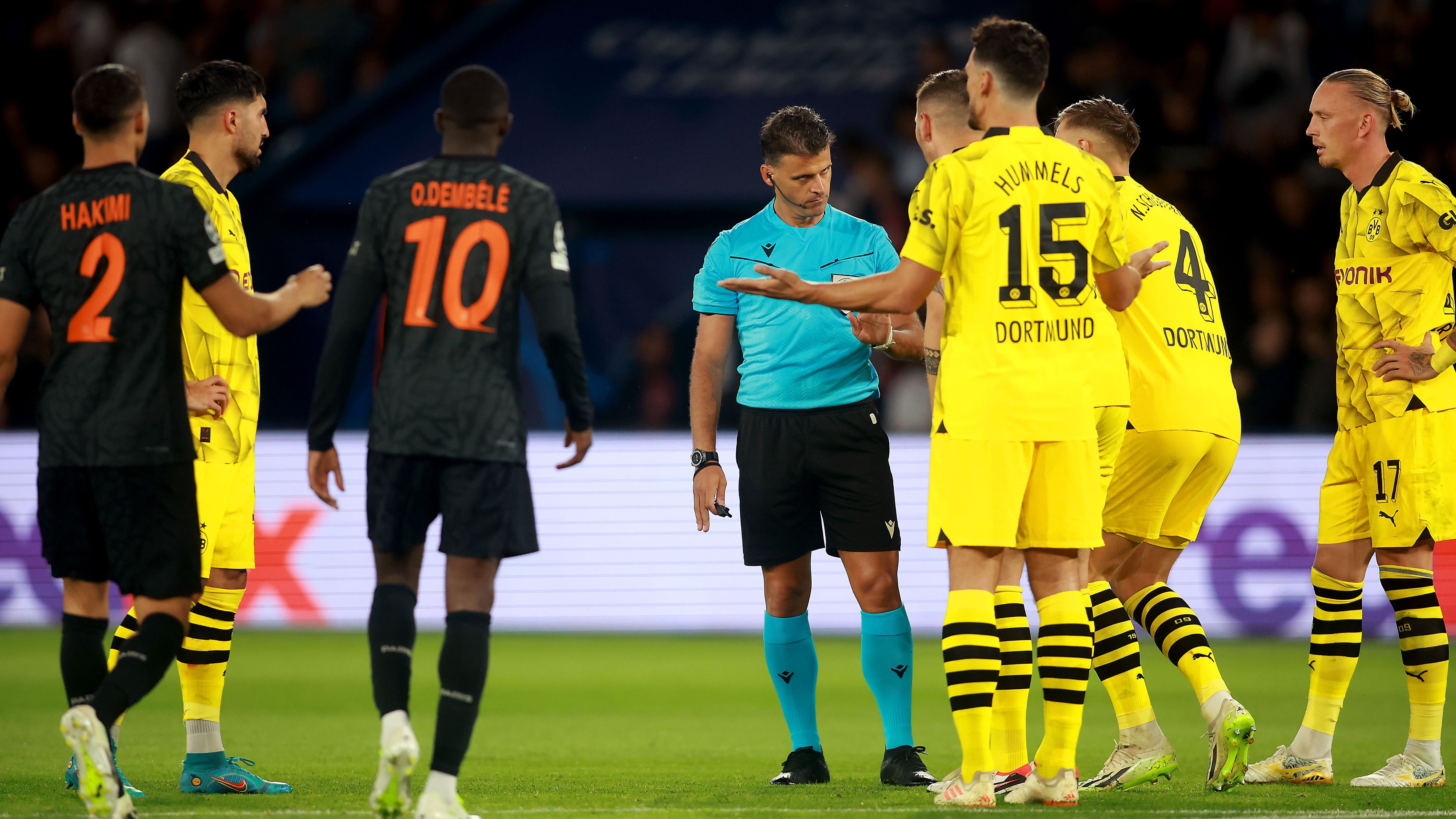 Paris Saint-Germain v Borussia Dortmund: Group F - UEFA Champions League 2023/24