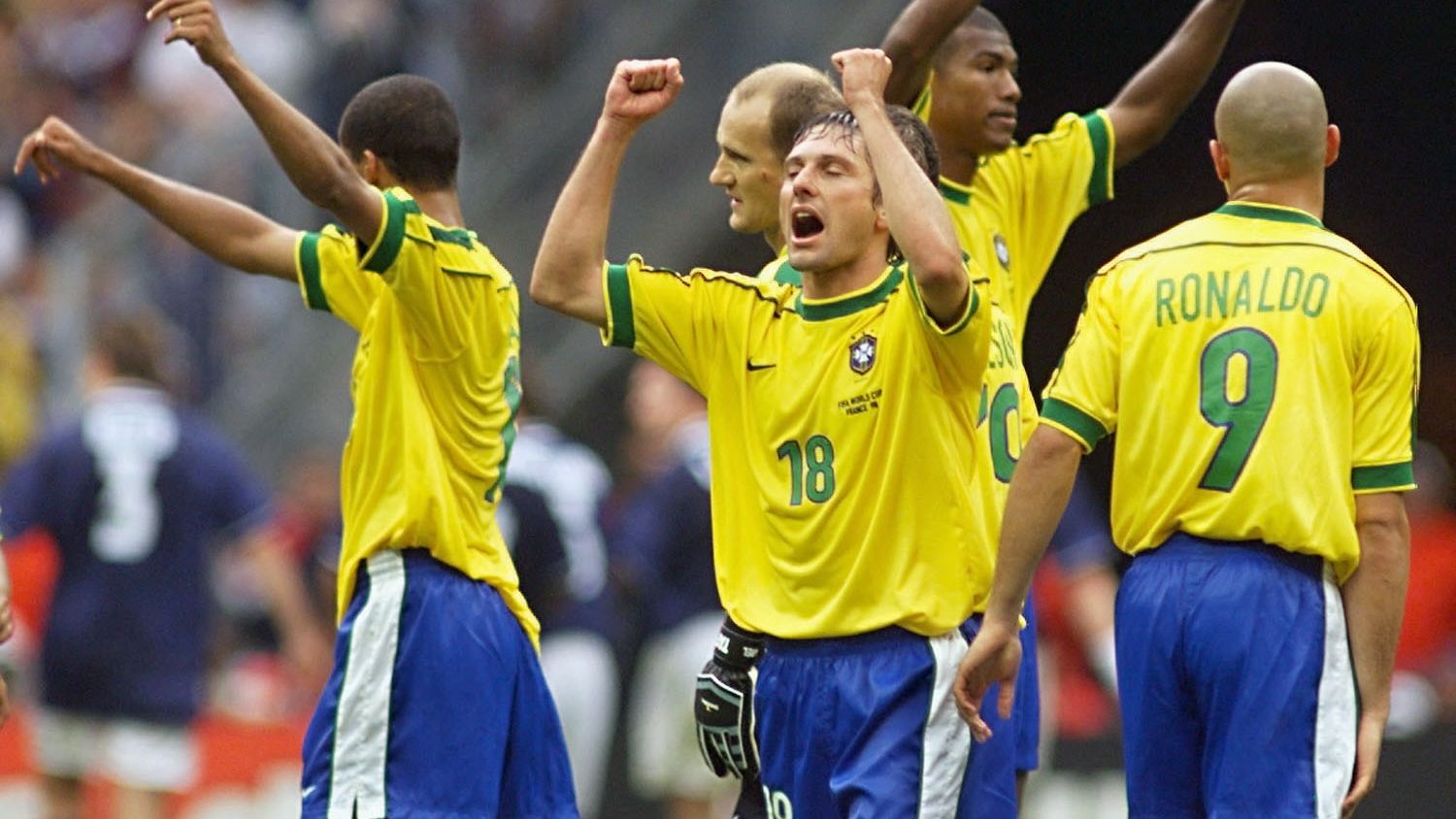CUP-FR98-BRA-SCO-BRAZILIAN JUBILATION