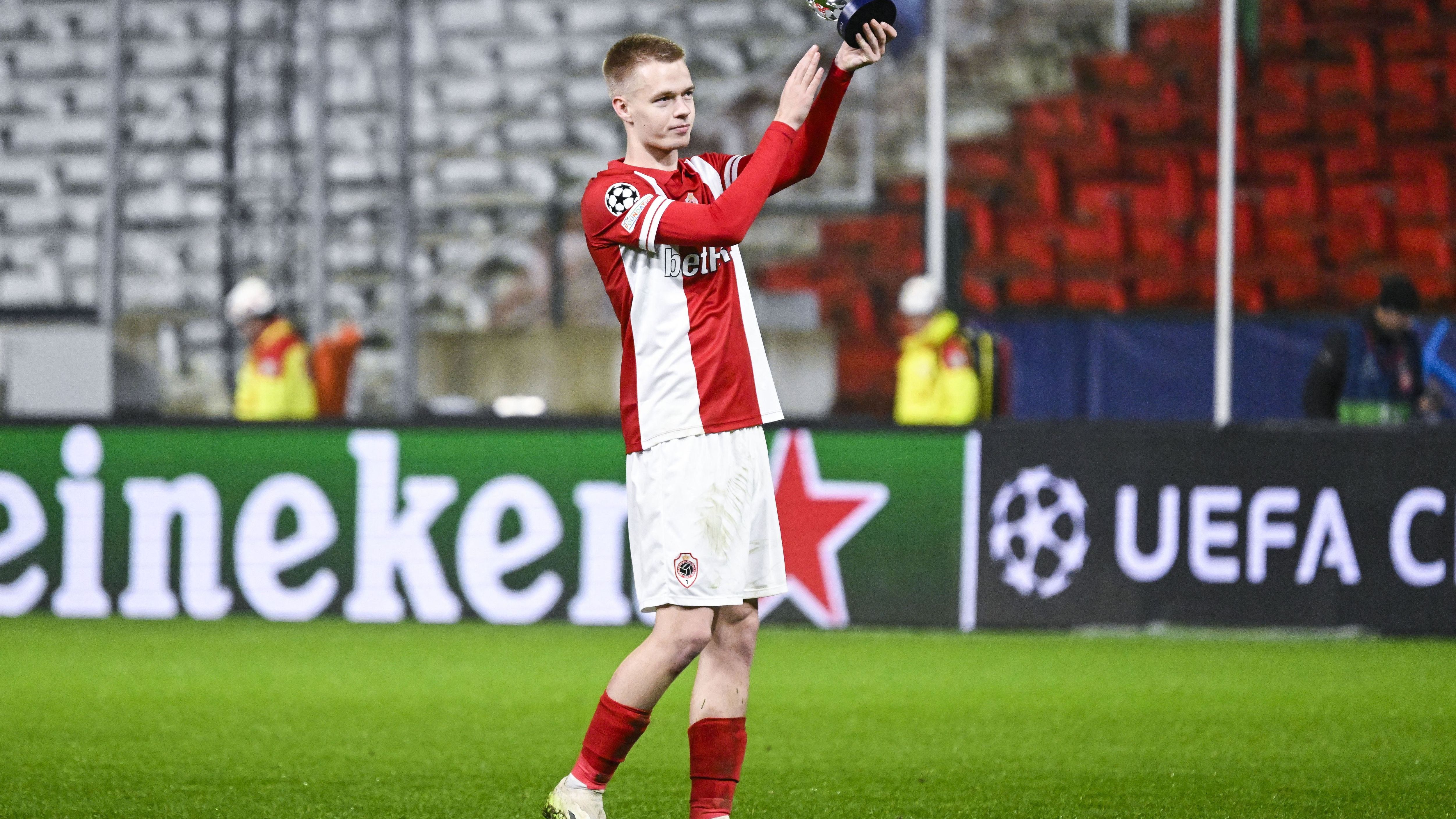 SOCCER CL GROUP DAY6 ROYAL ANTWERP VS FC BARCELONA