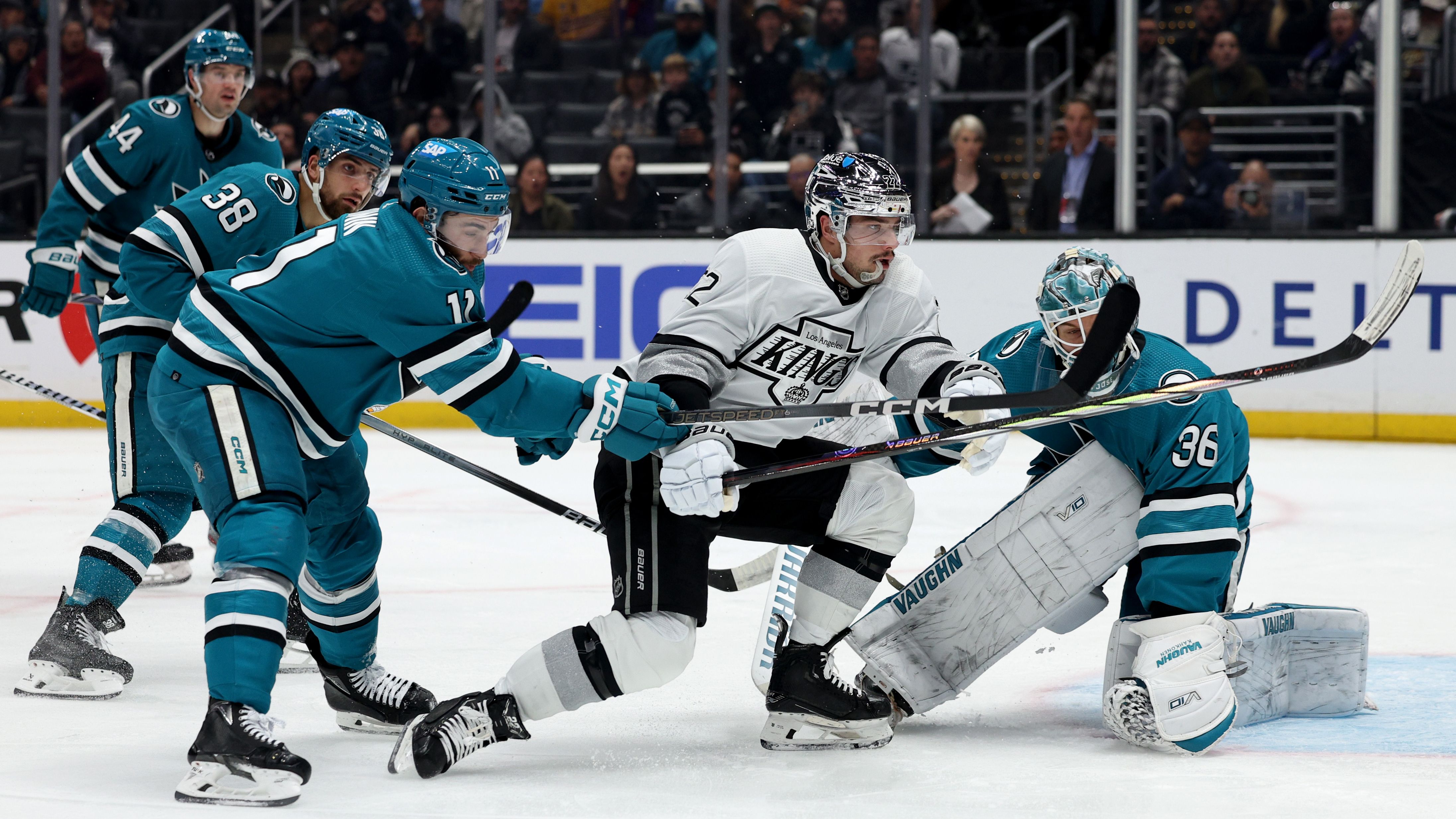 San Jose Sharks v Los Angeles Kings