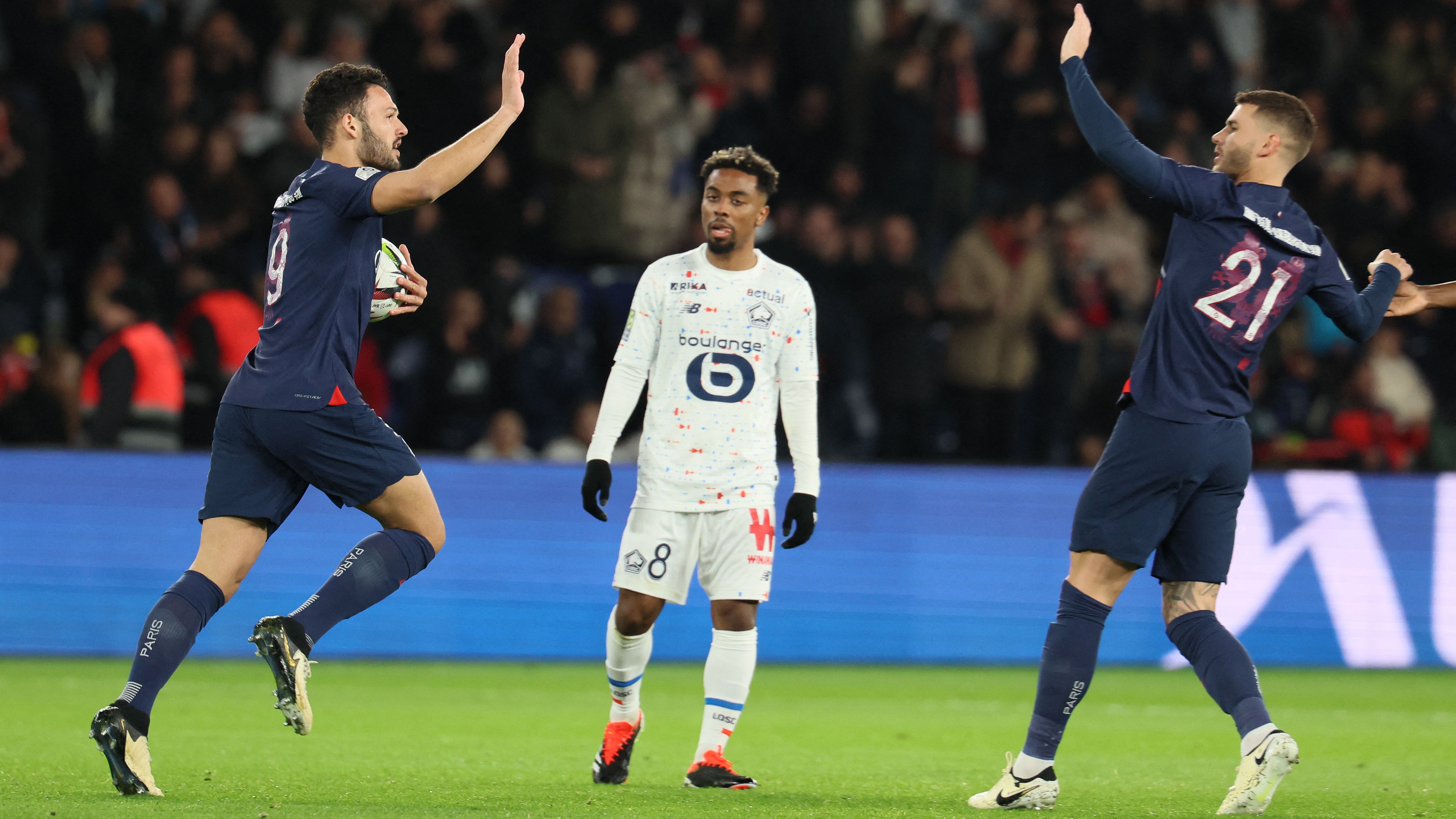 FBL-FRA-LIGUE1-PSG-LILLE