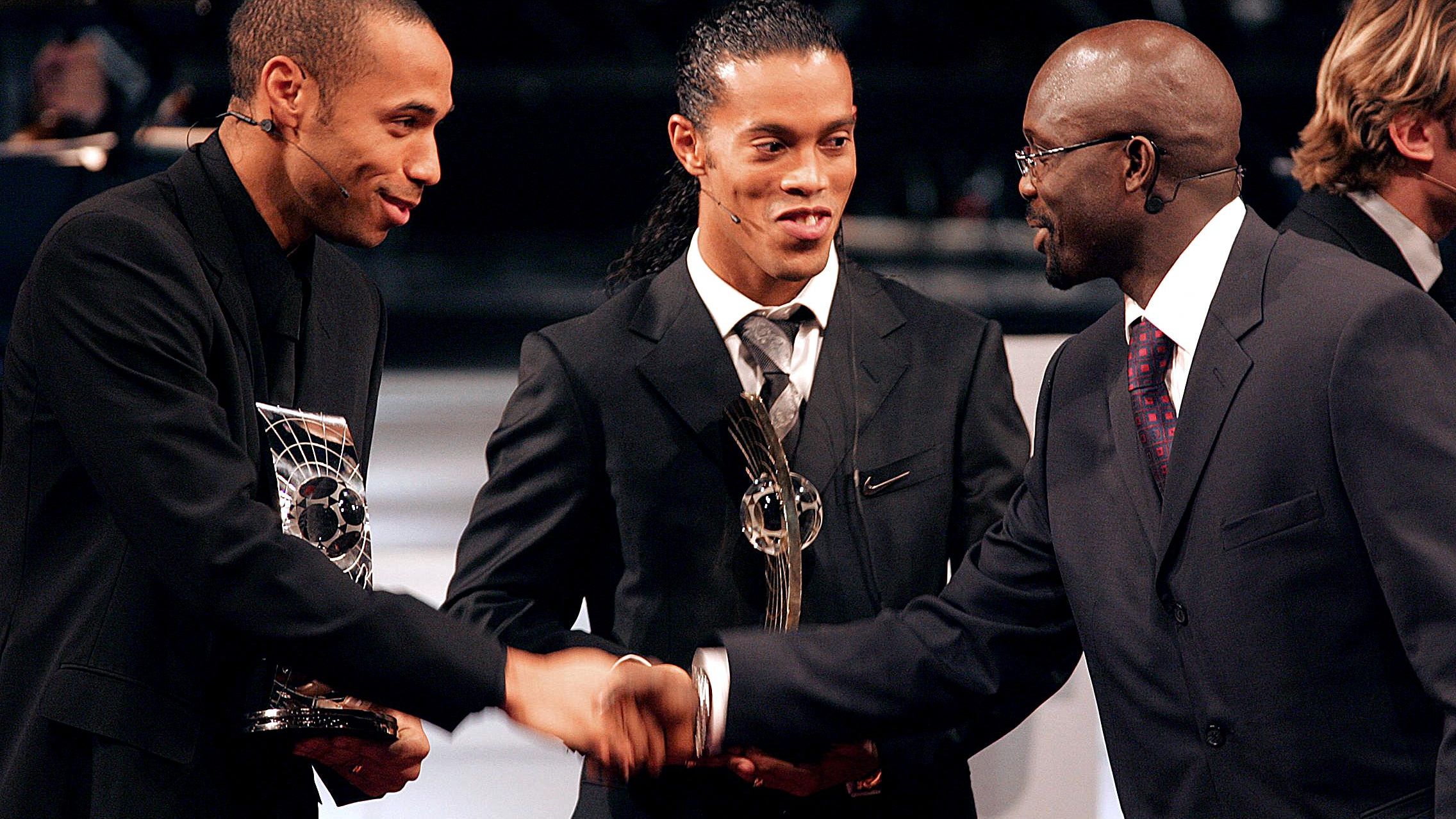 FBL-FIFA-AWARDS-RONALDINHO-HENRY-SHEVCHENKO