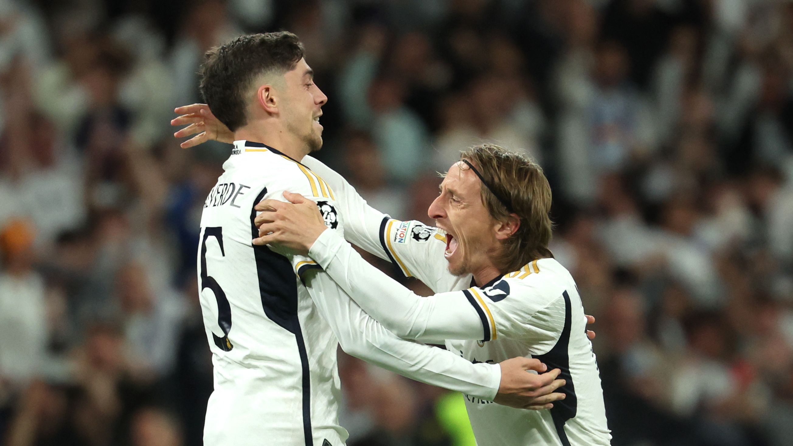 TOPSHOT-FBL-EUR-C1-REAL MADRID-MANCHESTER CITY