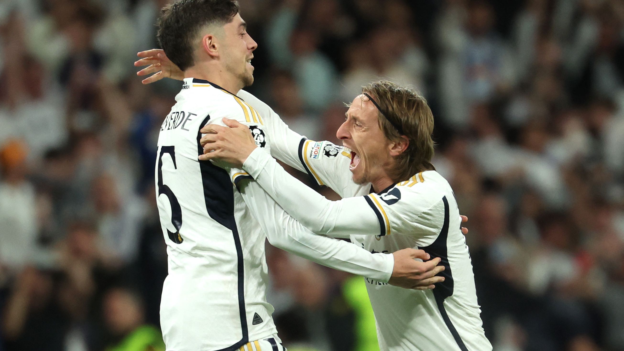 TOPSHOT-FBL-EUR-C1-REAL MADRID-MANCHESTER CITY