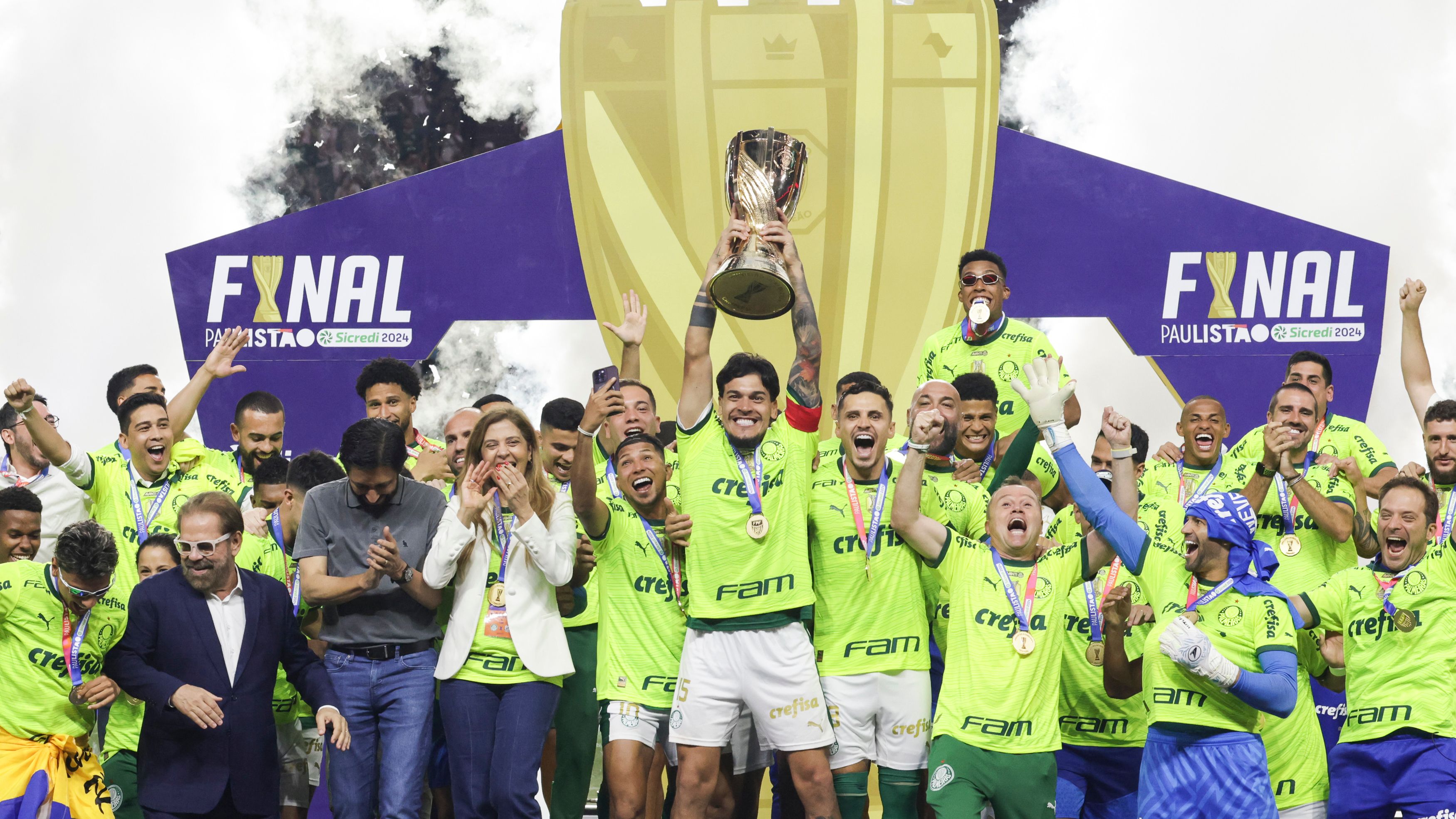 Palmeiras v Santos - Paulistao 2024