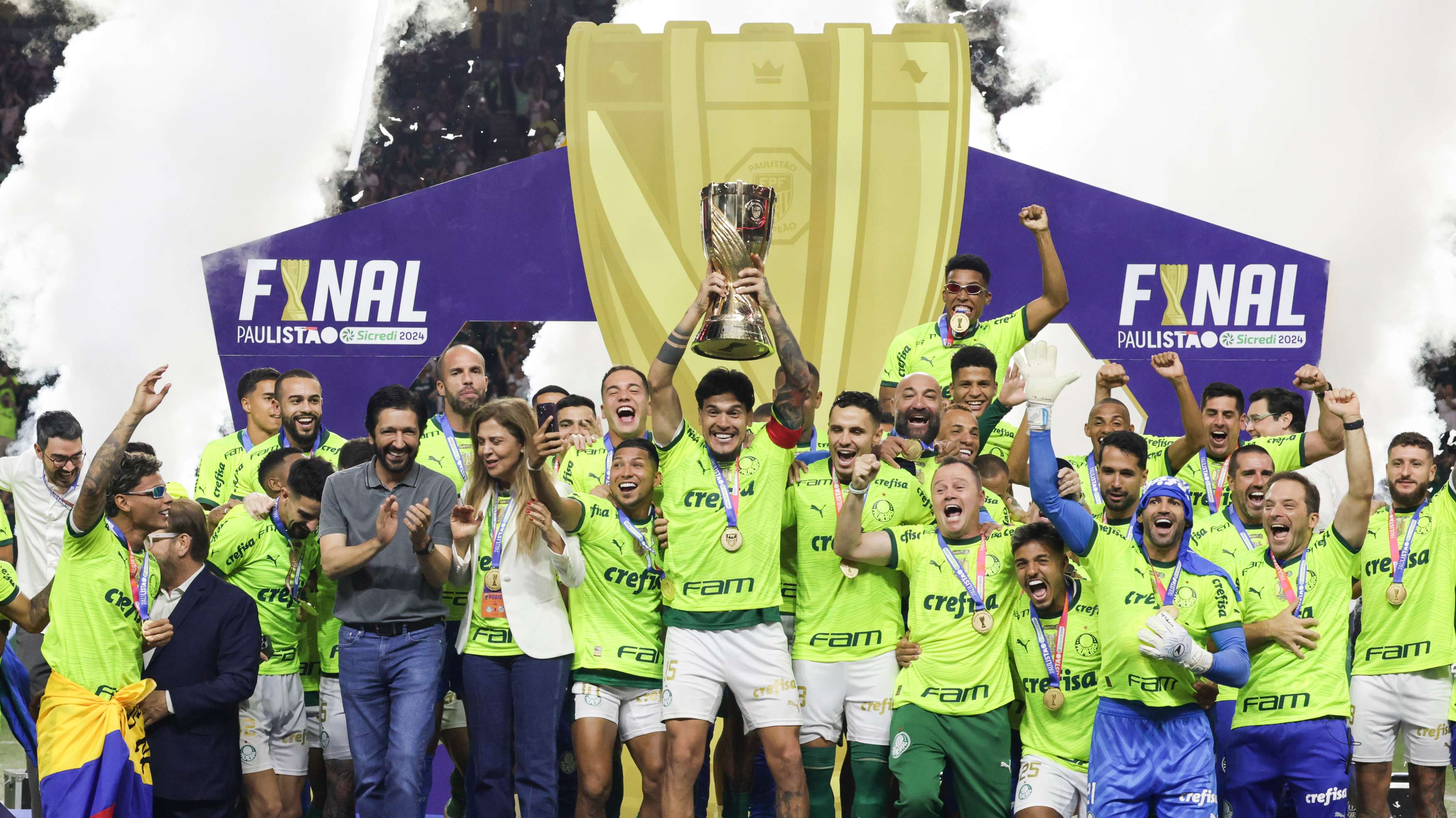 Palmeiras v Santos - Paulistao 2024