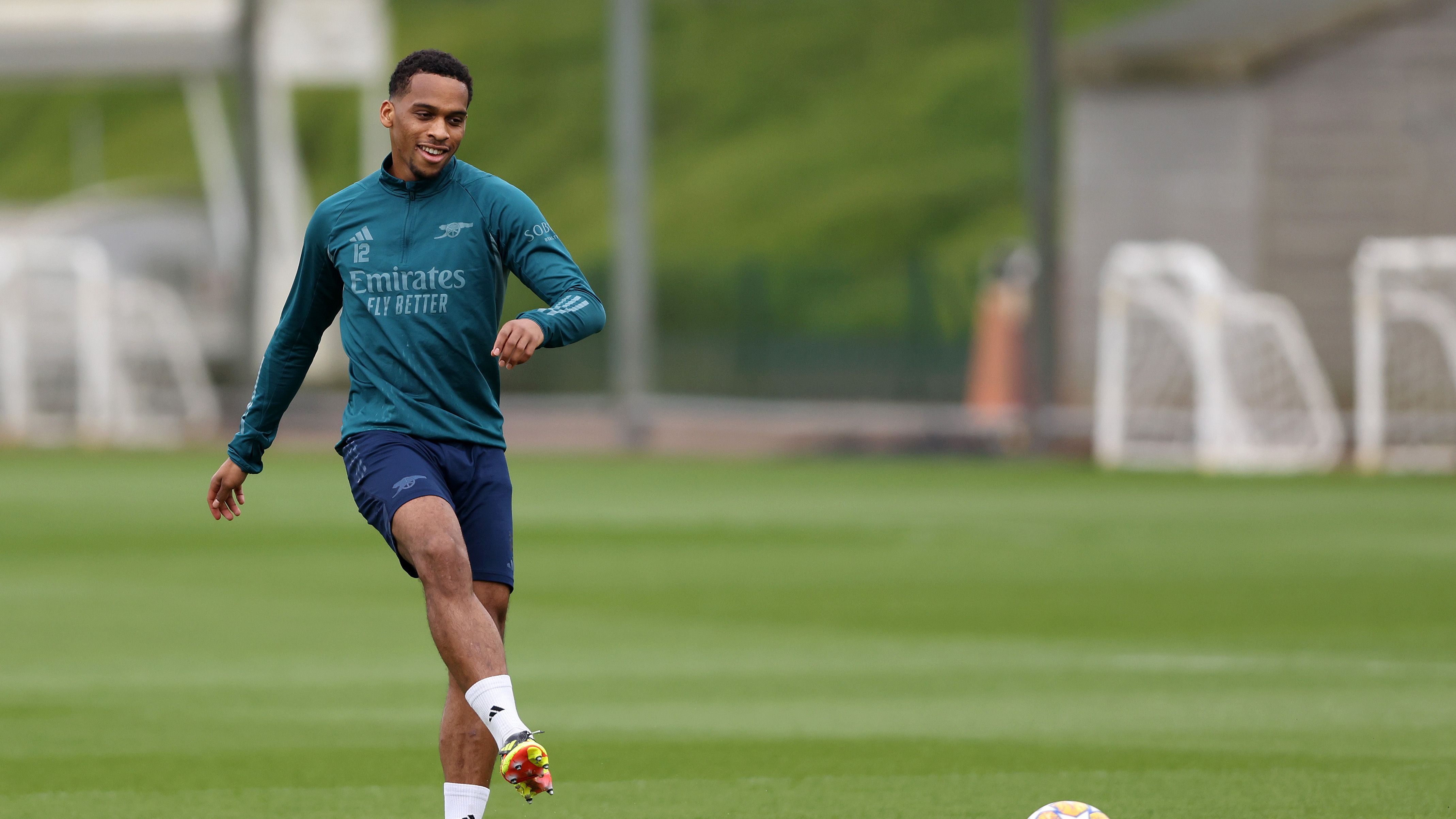 Arsenal FC Training Session And Press Conference - UEFA Champions League 2023/24