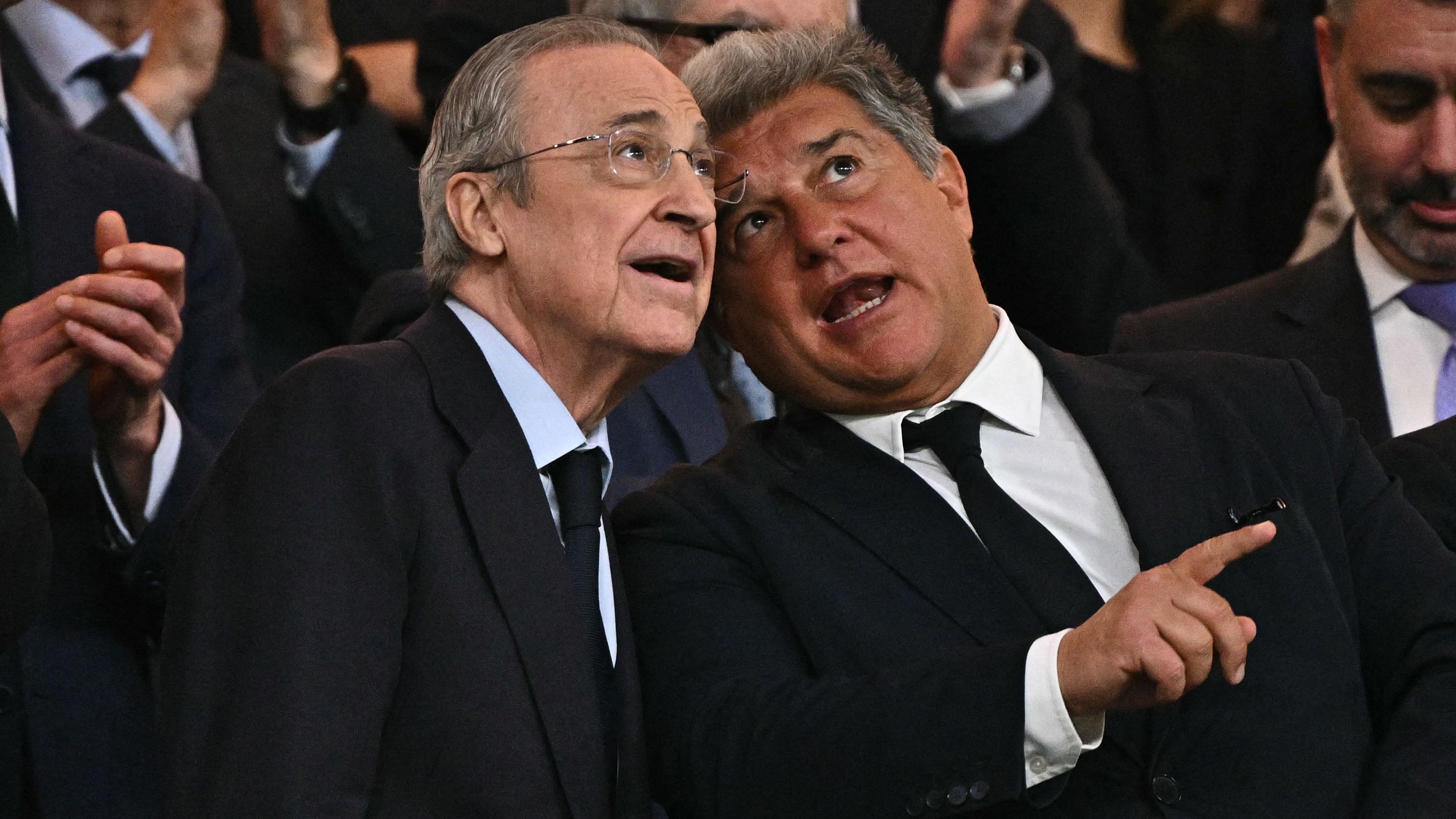 Florentino Perez Joan Laporta