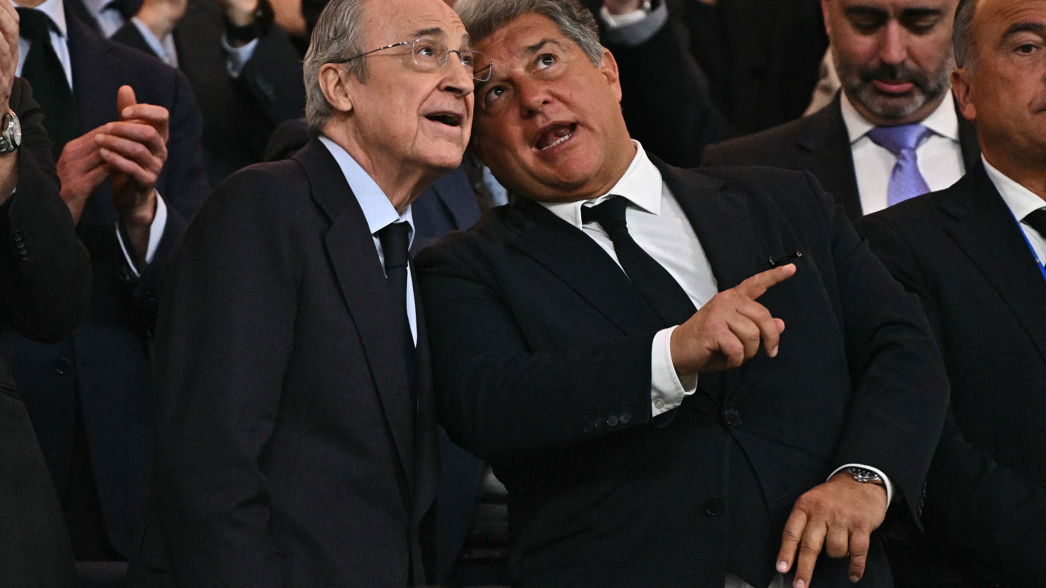 Florentino Perez Joan Laporta