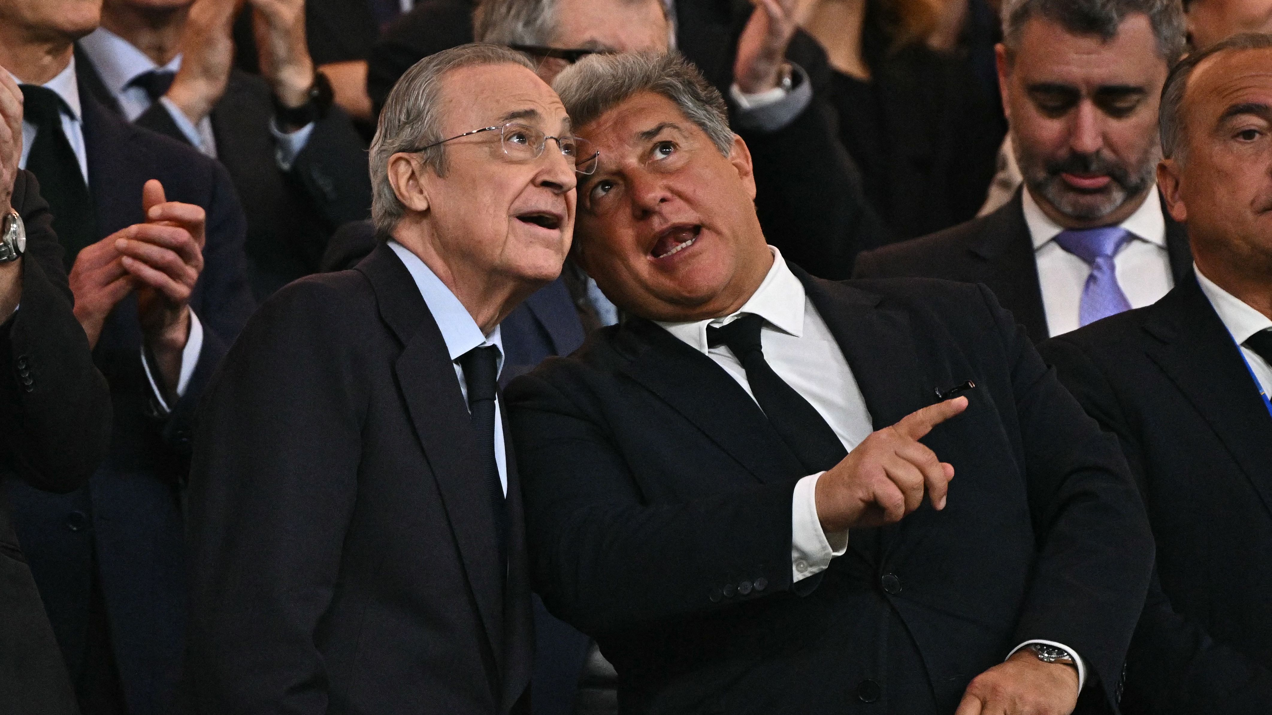 Florentino Perez Joan Laporta