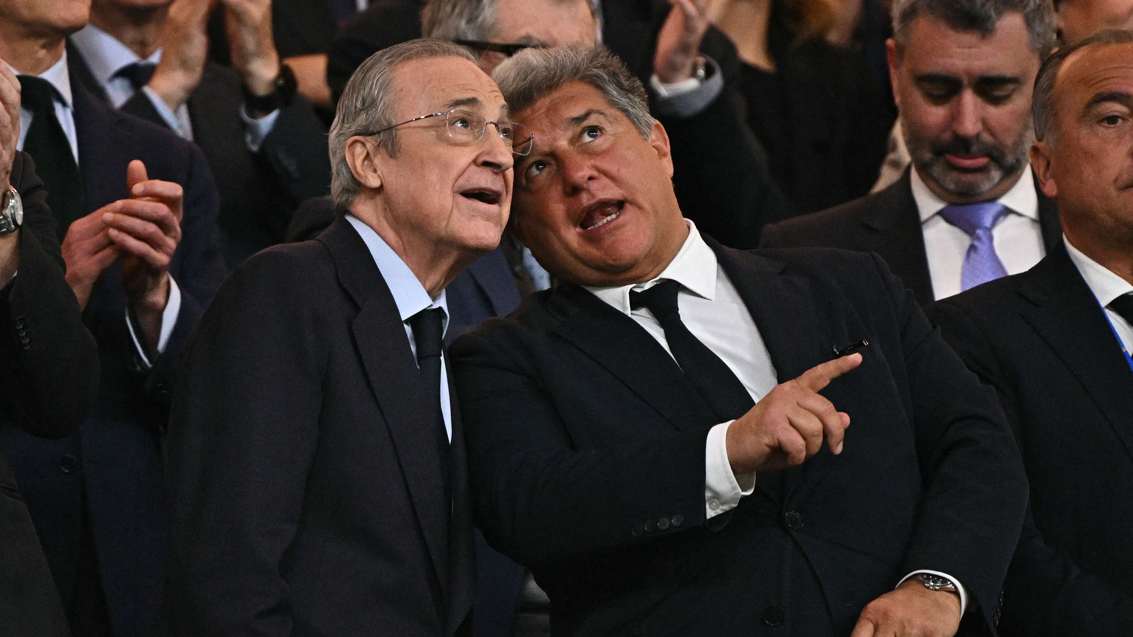 Florentino Perez Joan Laporta