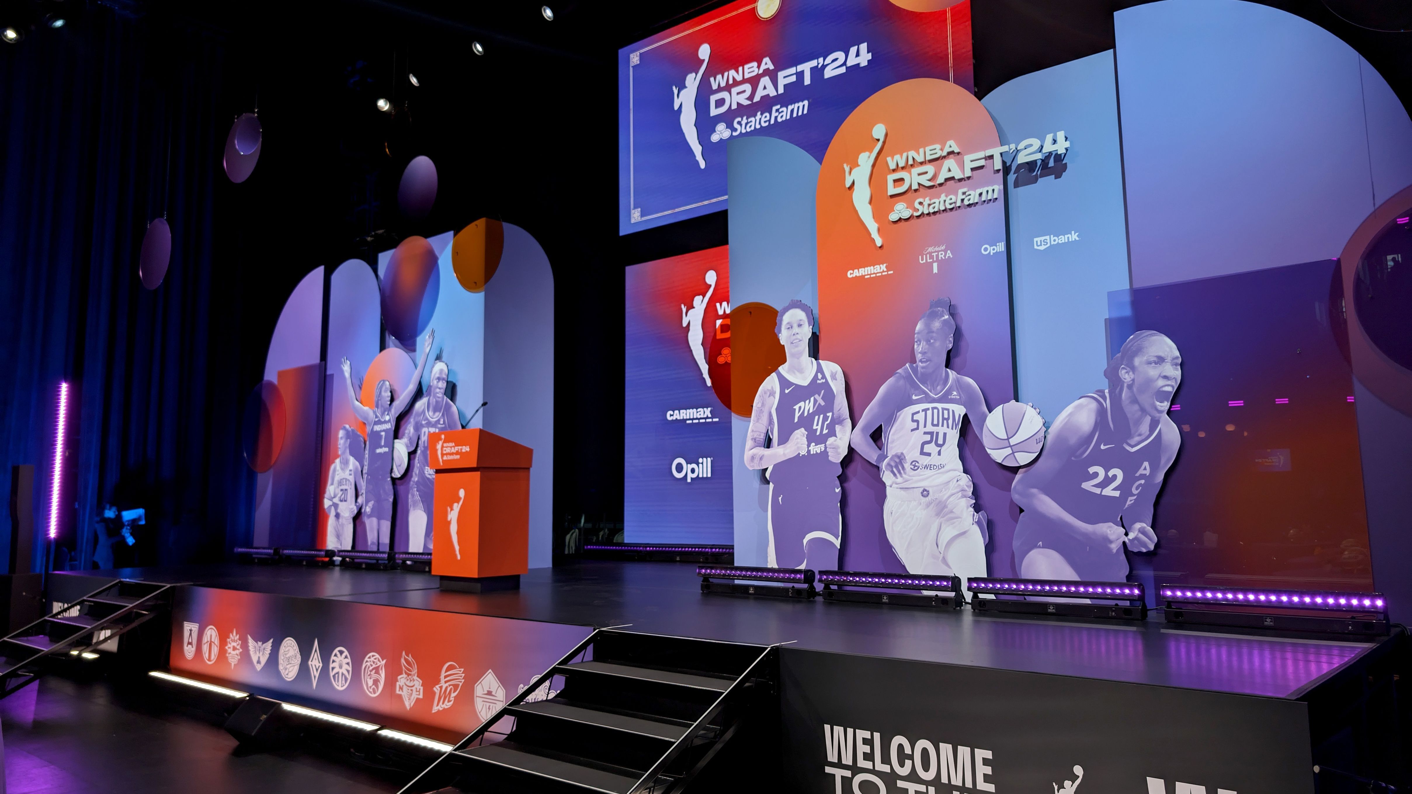 Google Pixel & WNBA at the WNBA Draft 2024