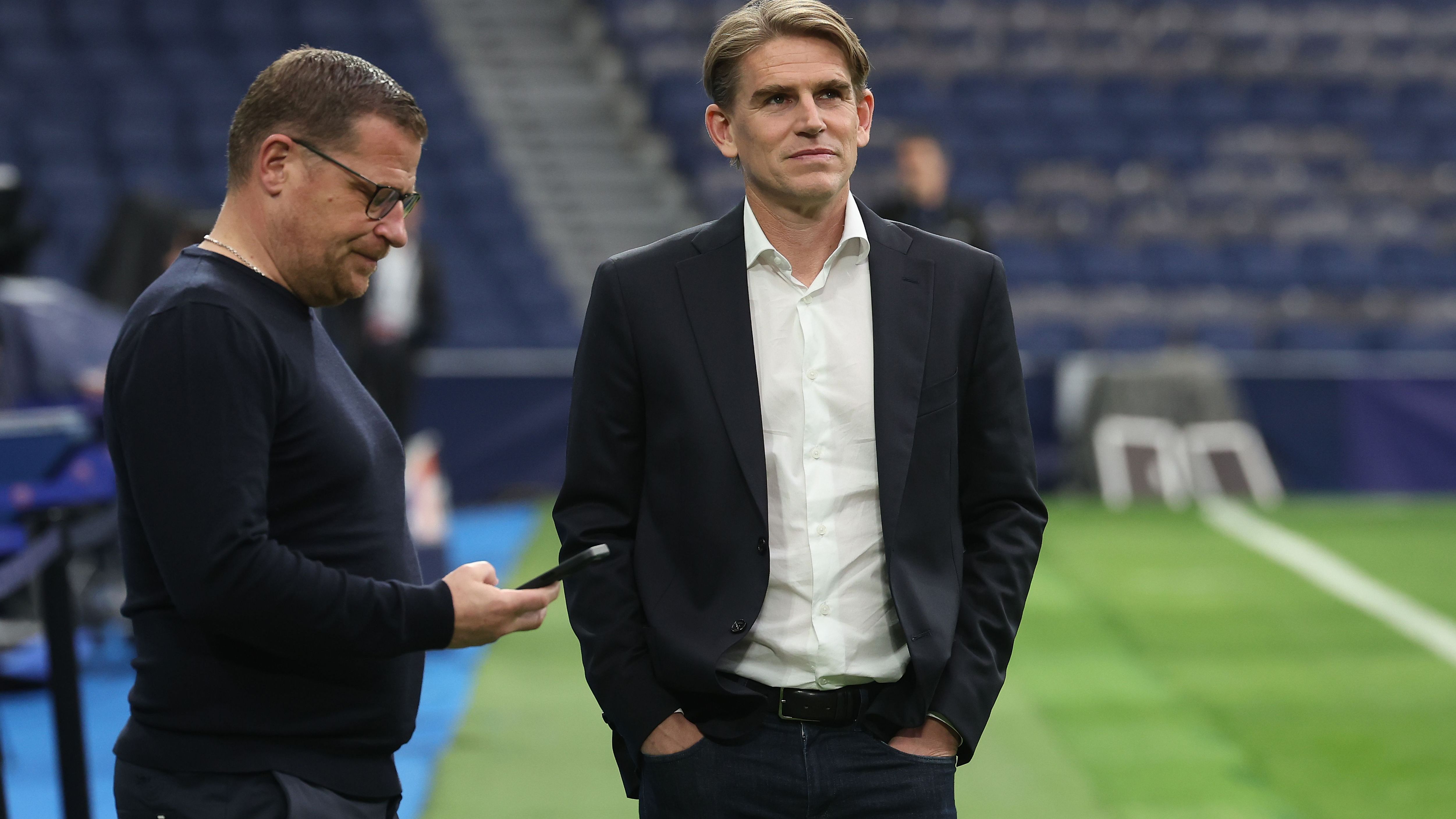 FC Bayern München Press Conference And Training Session - UEFA Champions League 2023/24