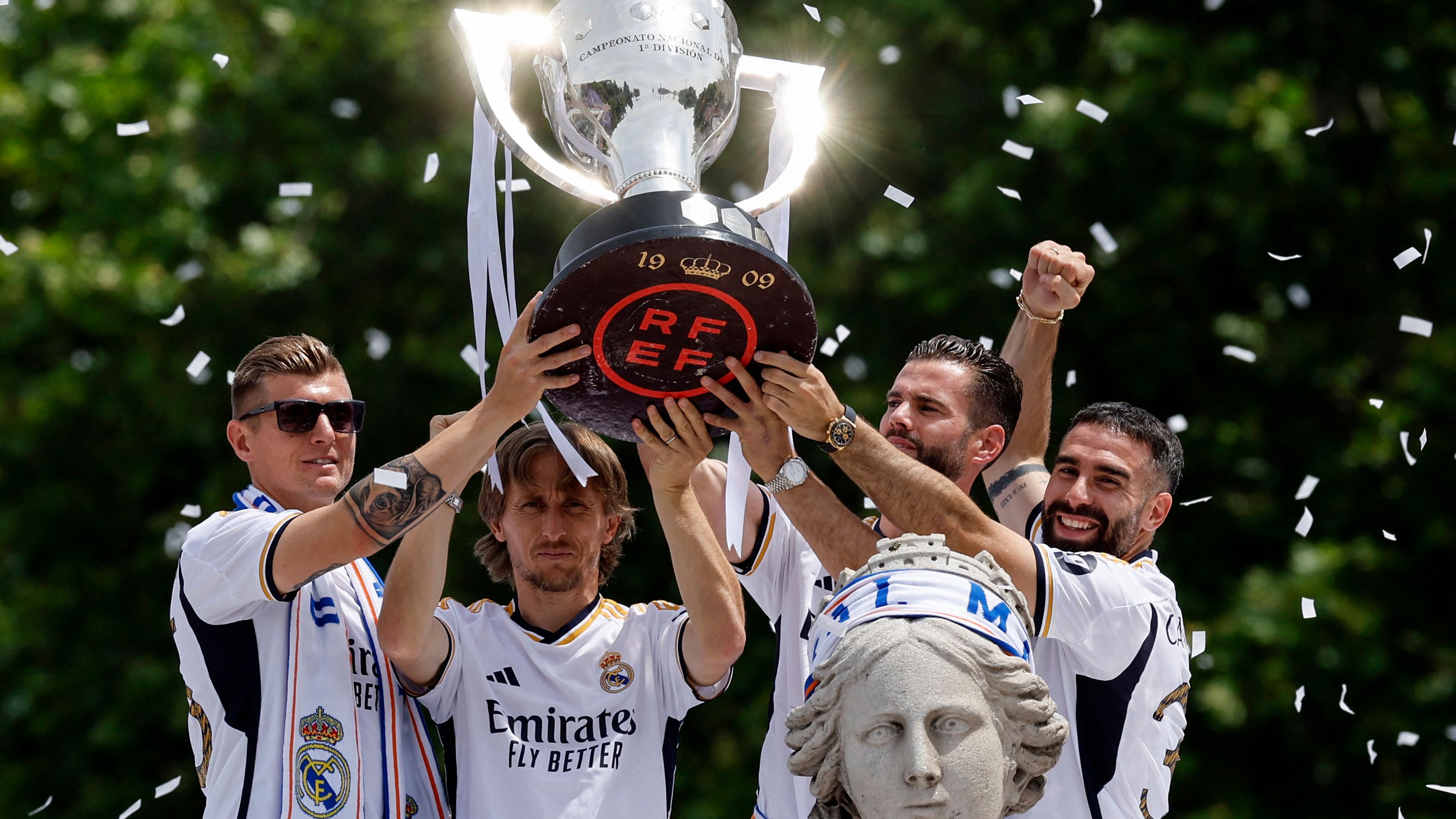 FBL-ESP-LIGA-REAL MADRID-TROPHY