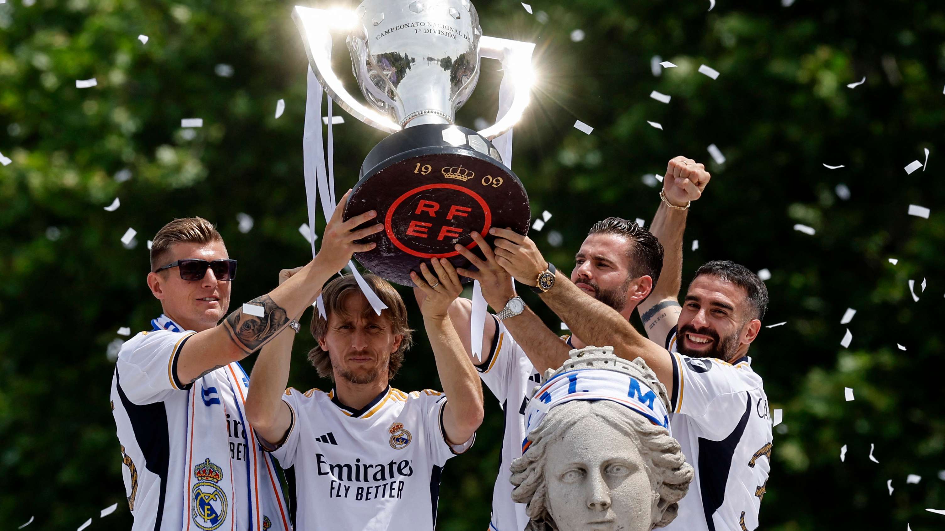 FBL-ESP-LIGA-REAL MADRID-TROPHY