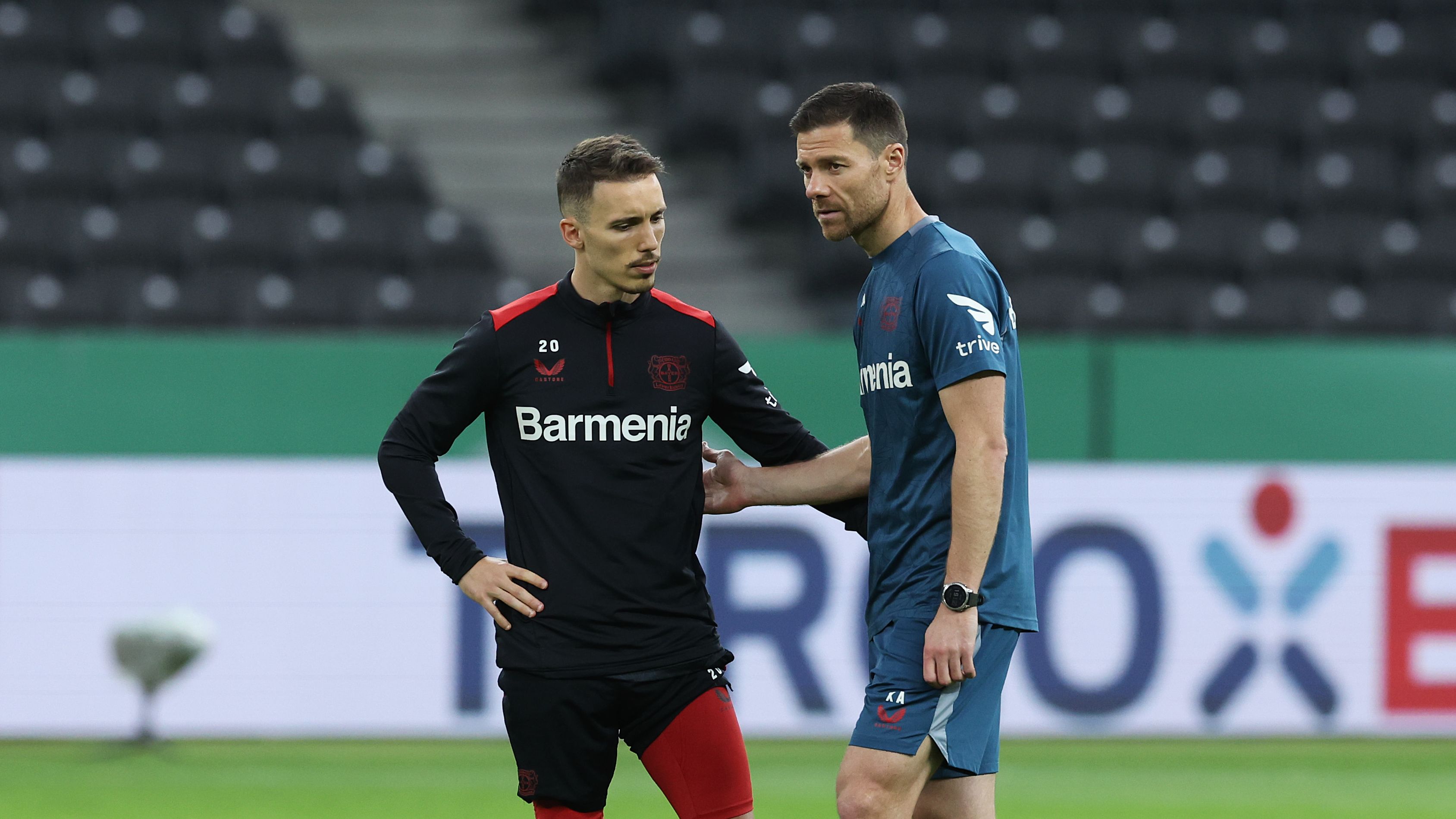 Bayer 04 Leverkusen Training Session - DFB Cup 2023/24 Final