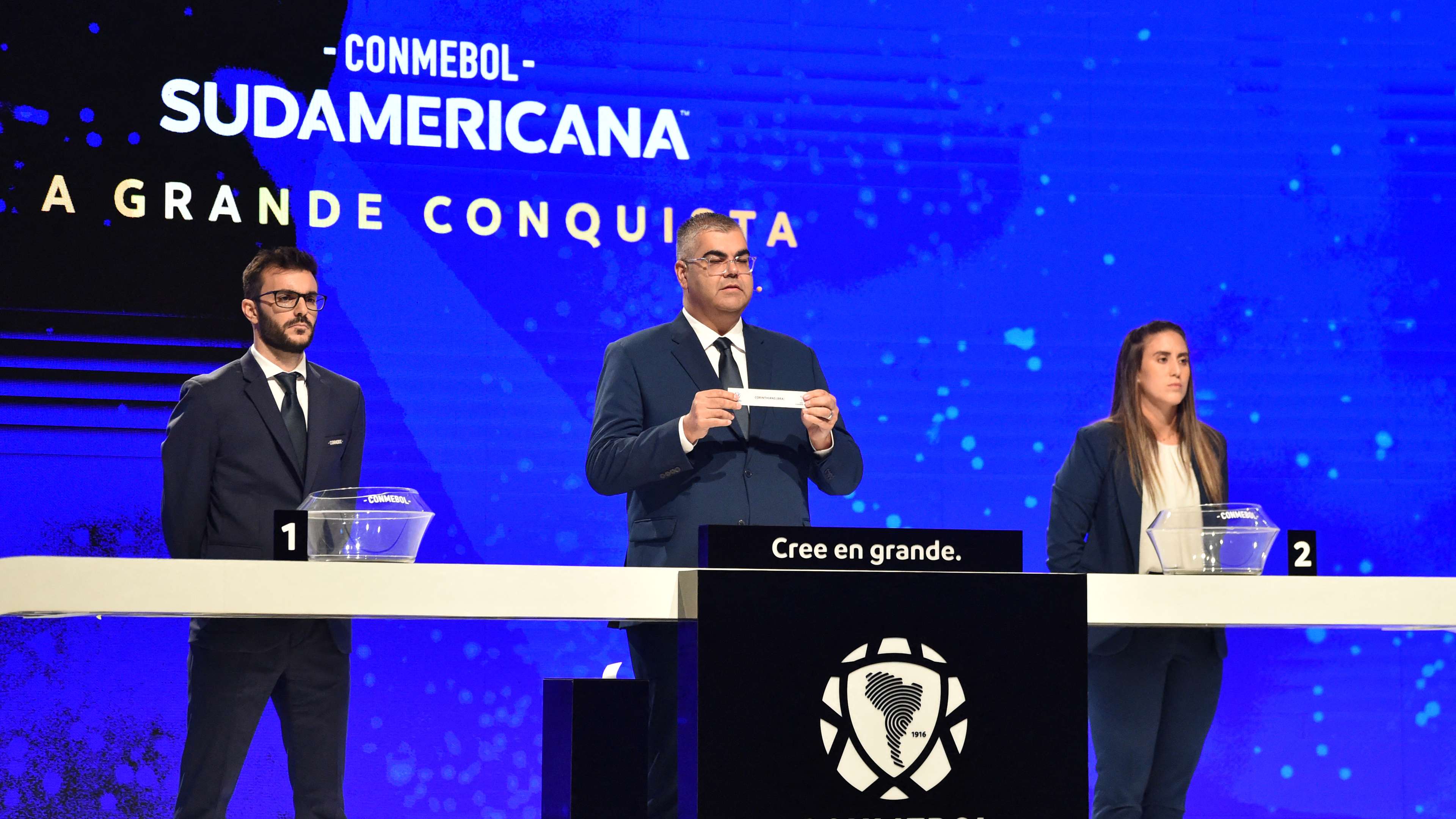 FBL-CONMEBOL-LIBERTADORES-SUDAMERICANA-ROUND OF 16-DRAW