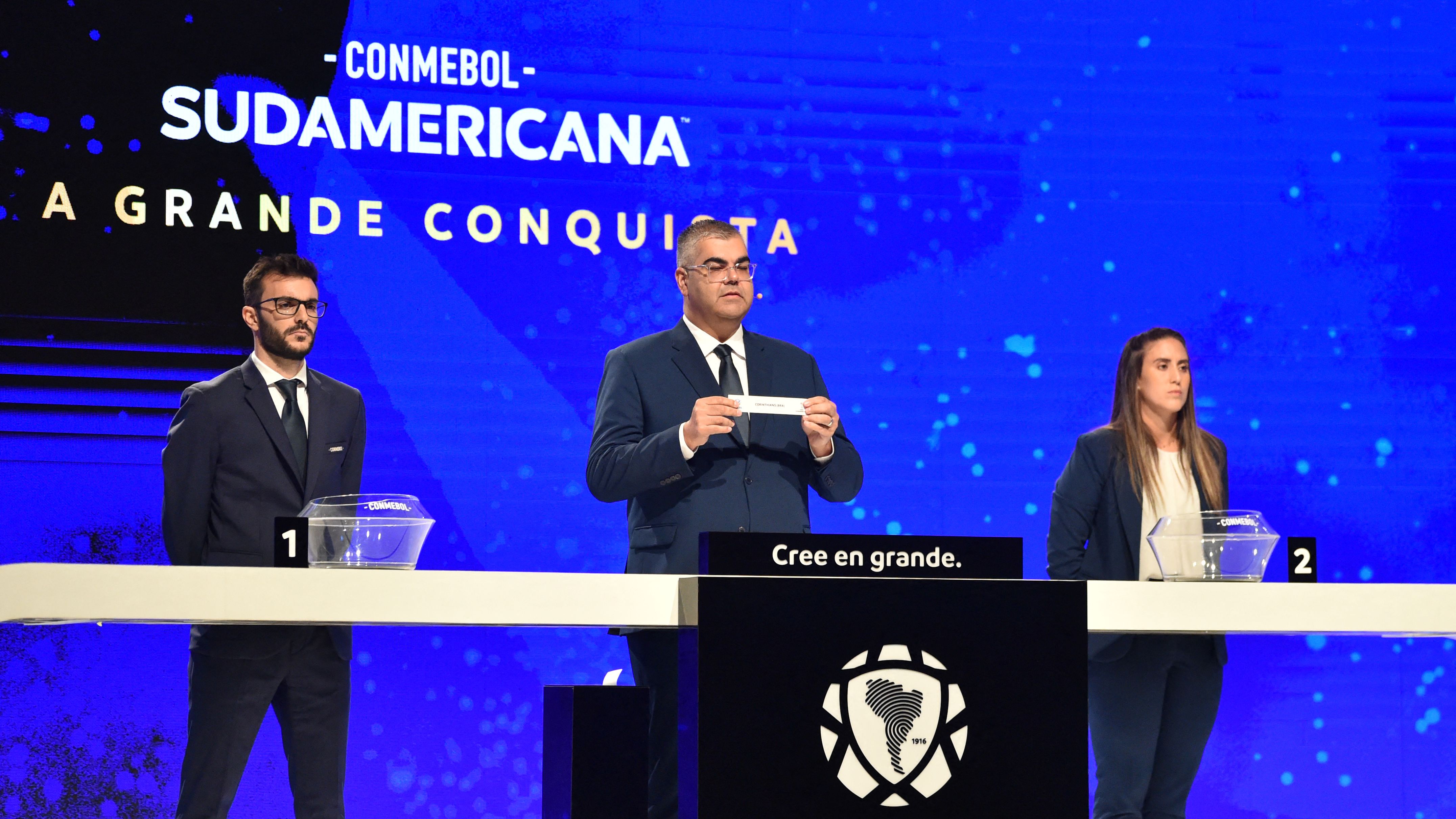 FBL-CONMEBOL-LIBERTADORES-SUDAMERICANA-ROUND OF 16-DRAW