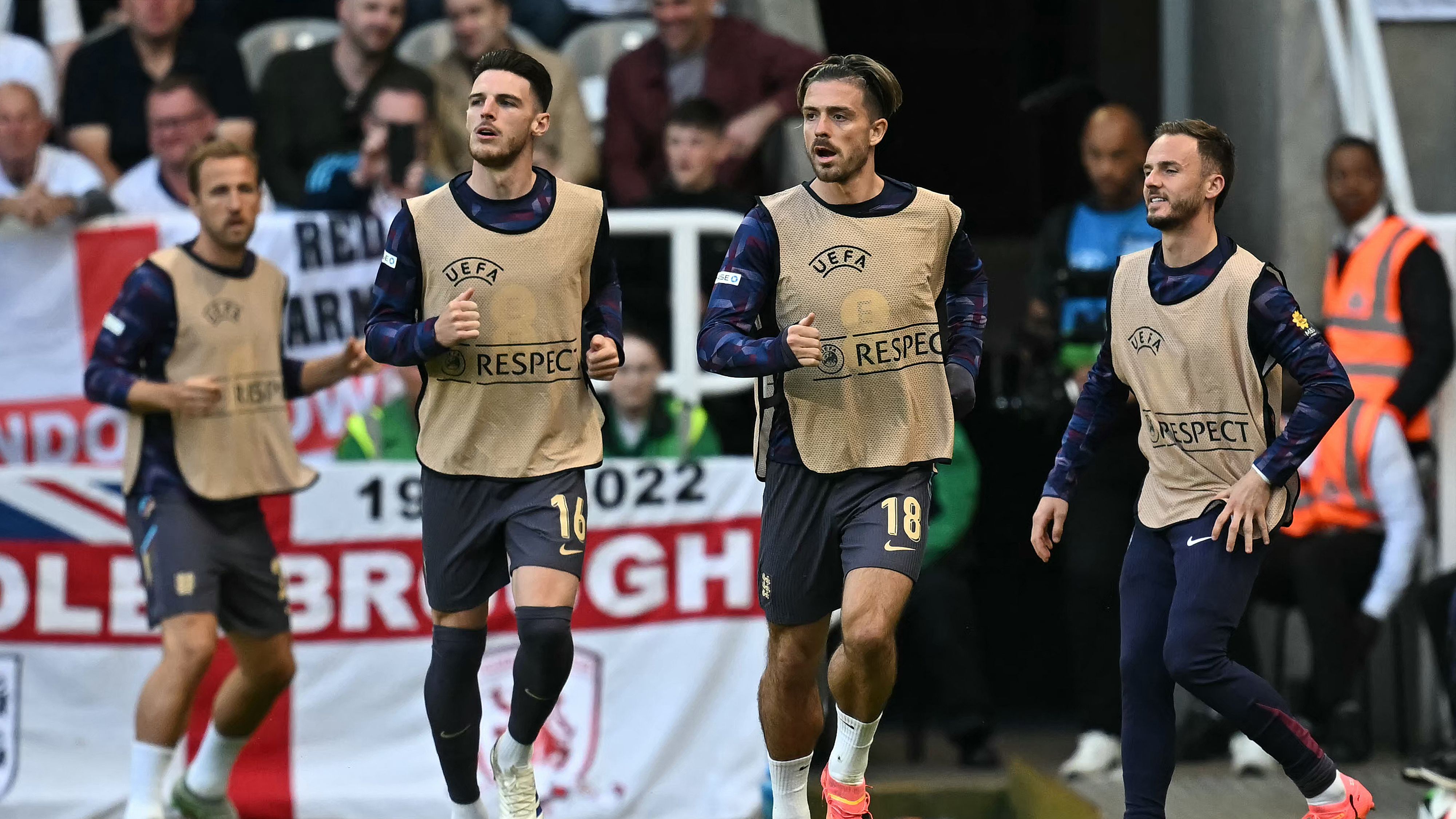 Declan Rice Jack Grealish England