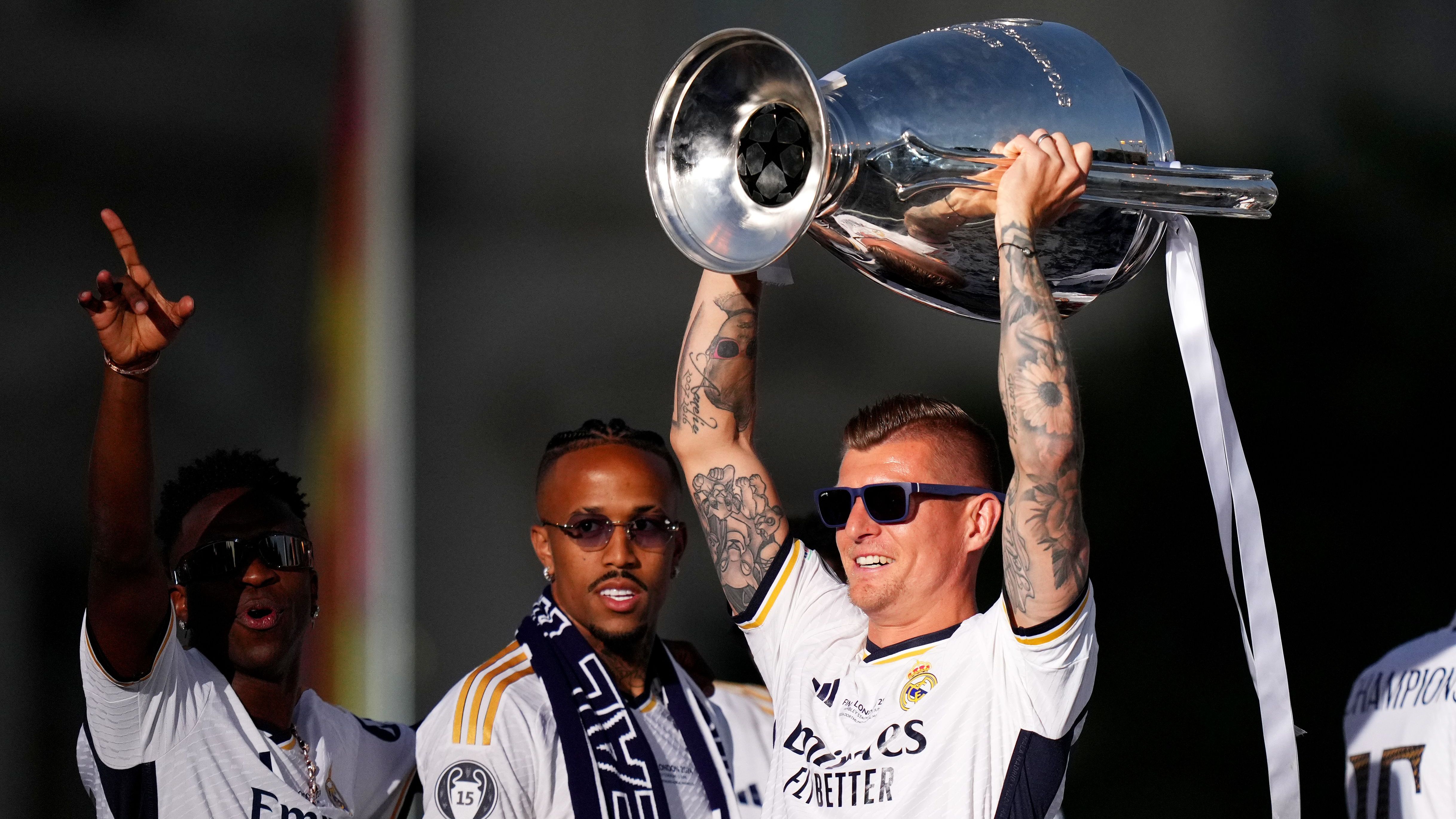 Real Madrid UEFA Champions League Trophy Parade