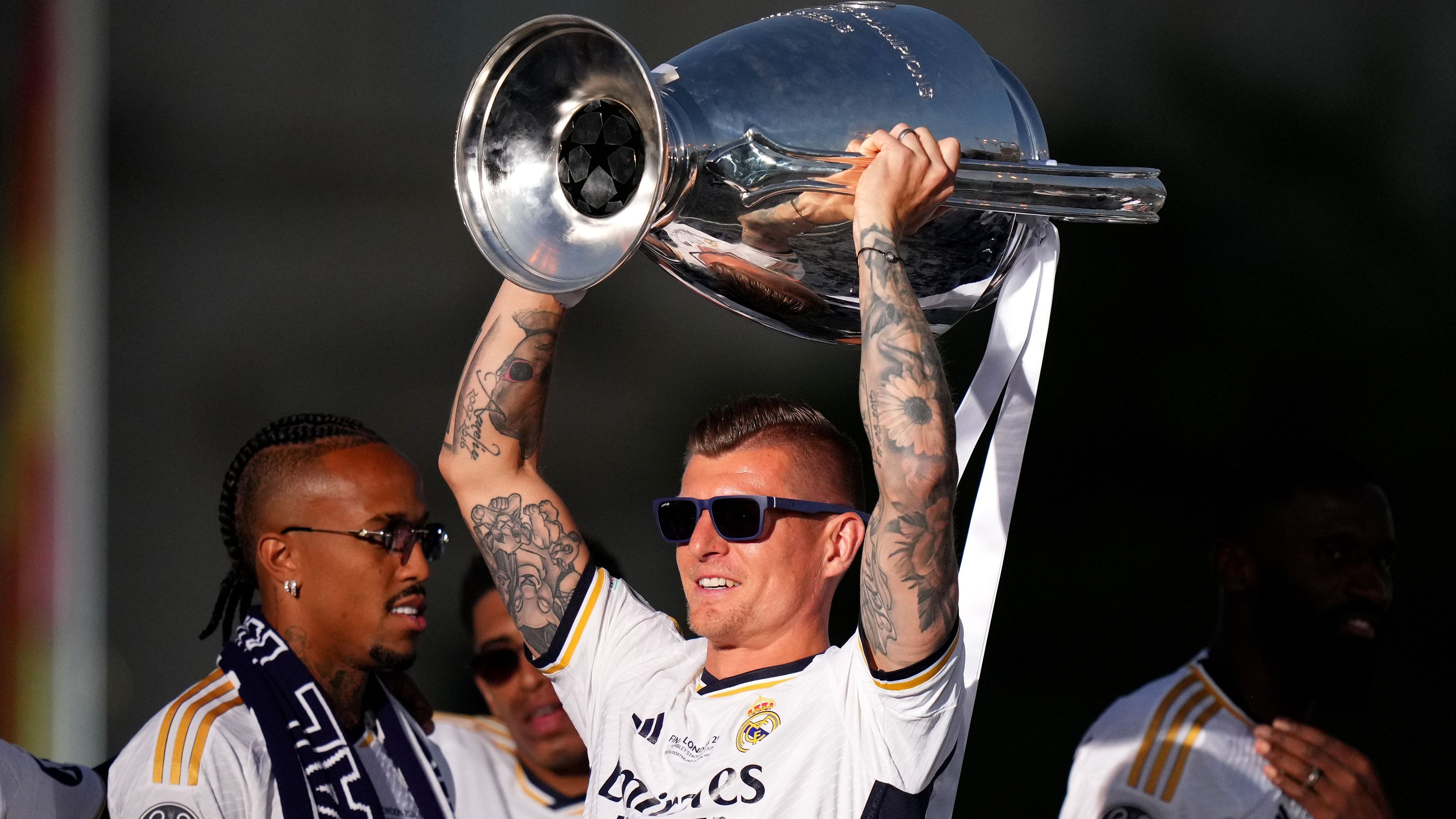 Real Madrid UEFA Champions League Trophy Parade