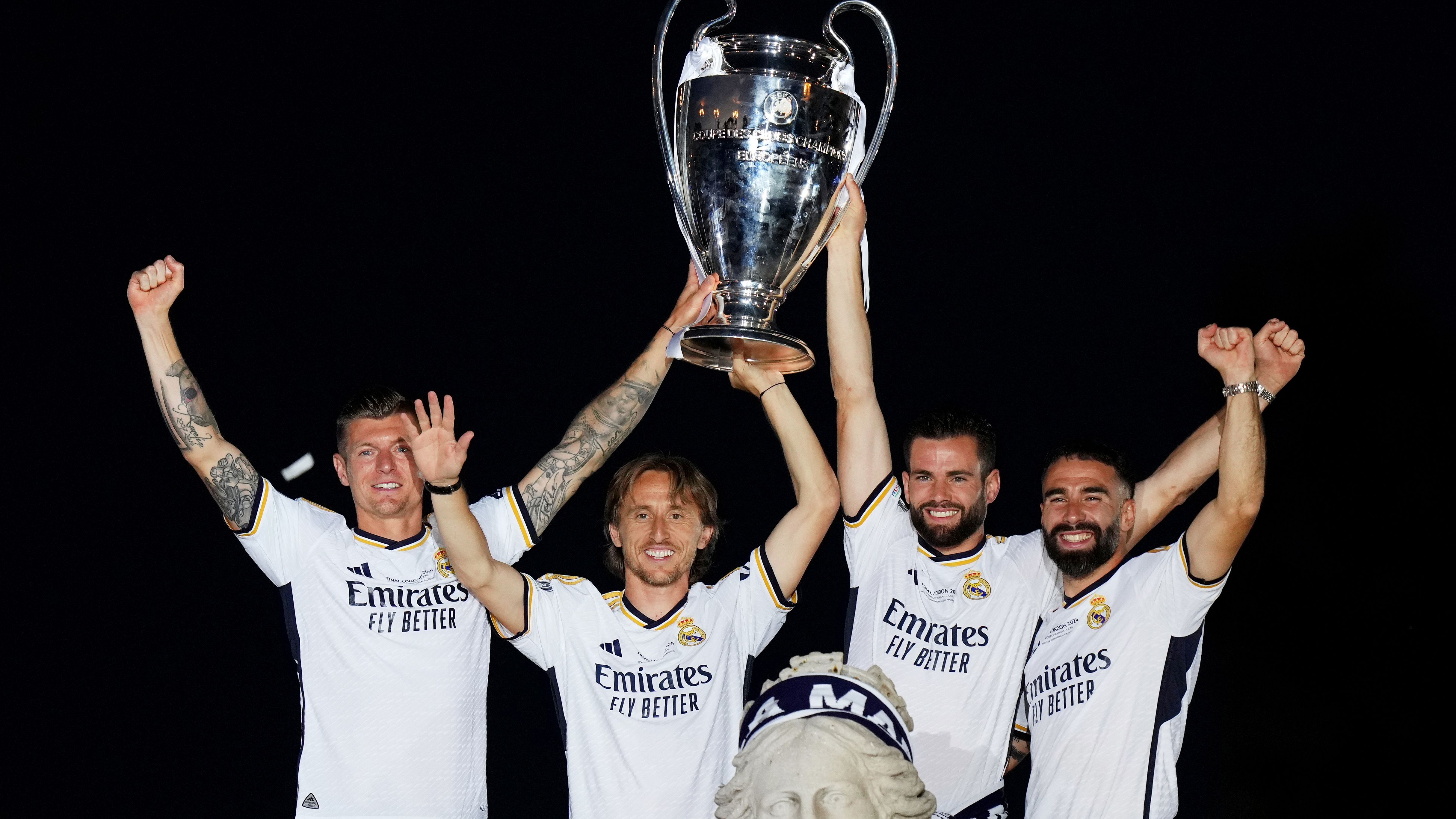 Real Madrid UEFA Champions League Trophy Parade