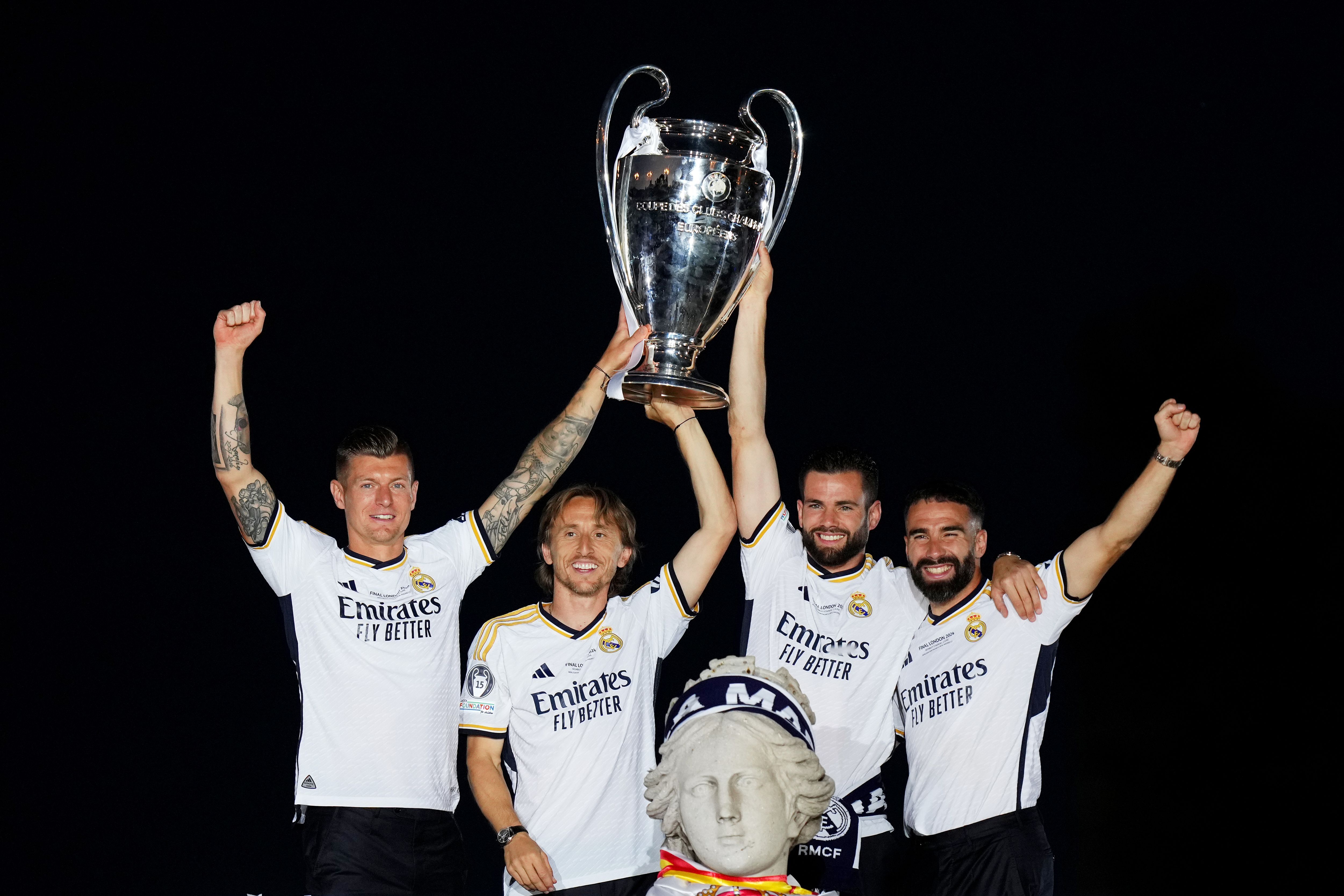 Real Madrid UEFA Champions League Trophy Parade