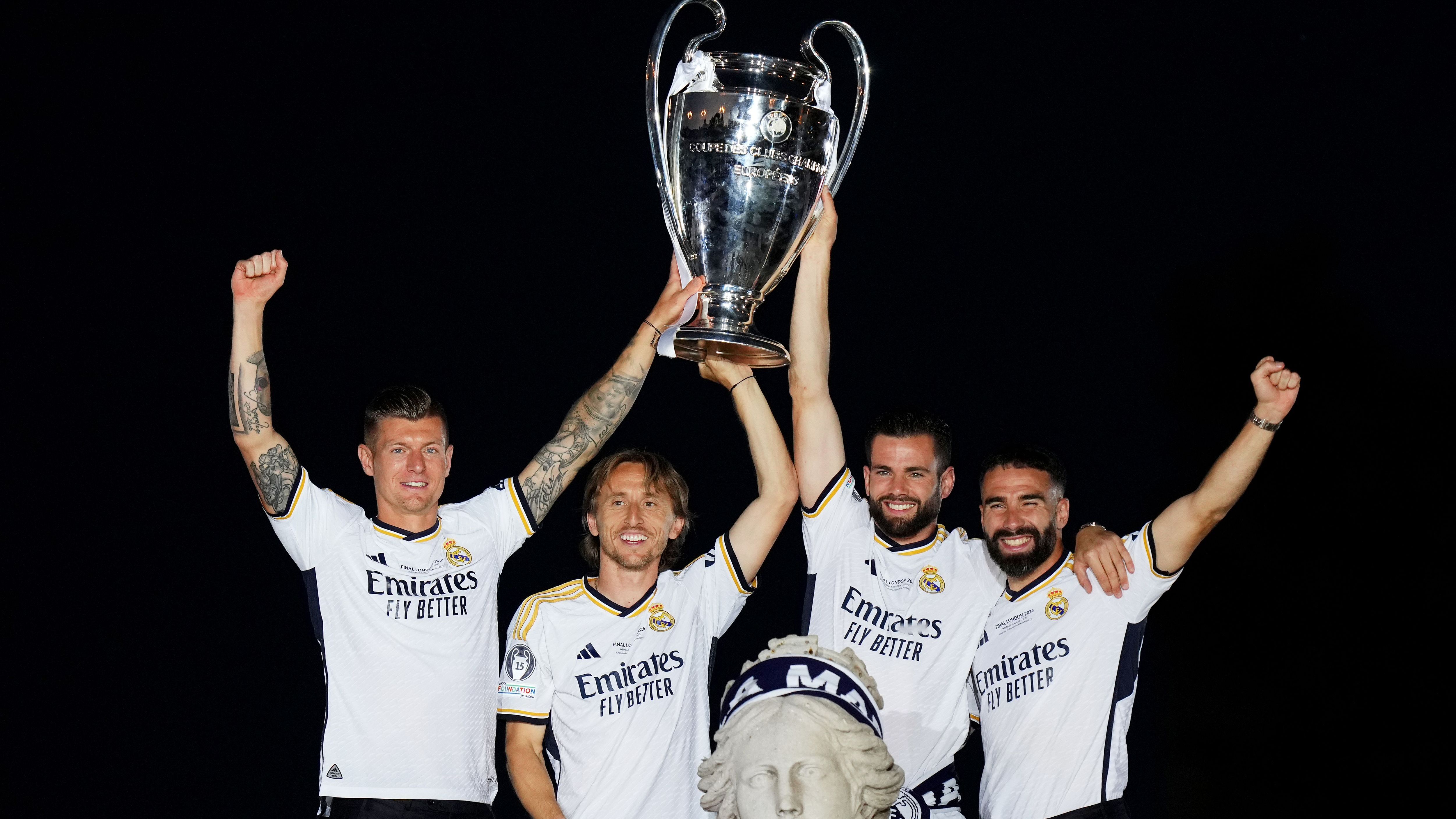 Real Madrid UEFA Champions League Trophy Parade