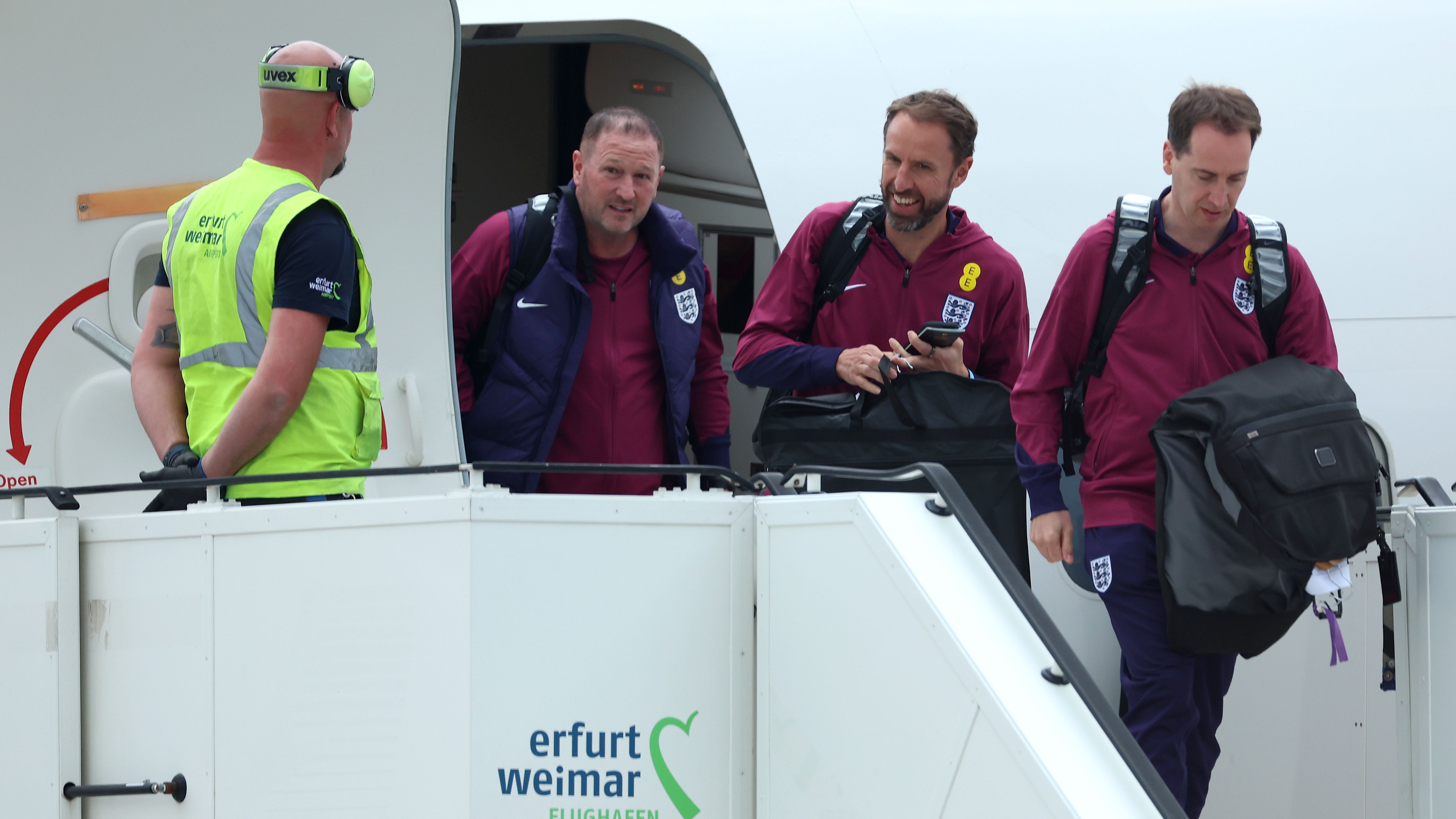 England Team Arrival - UEFA EURO 2024