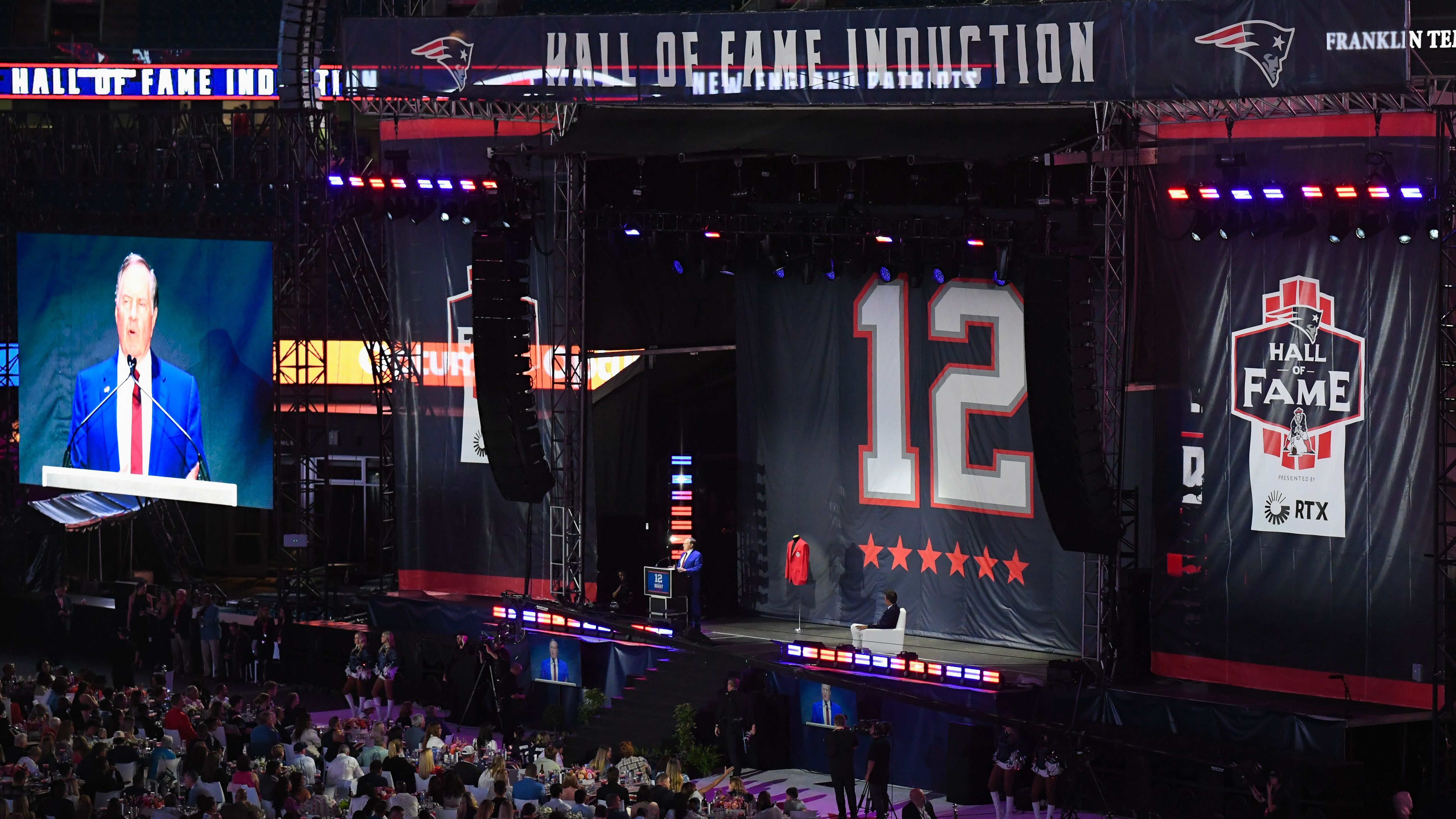 2024 Hall of Fame Induction Ceremony for Tom Brady