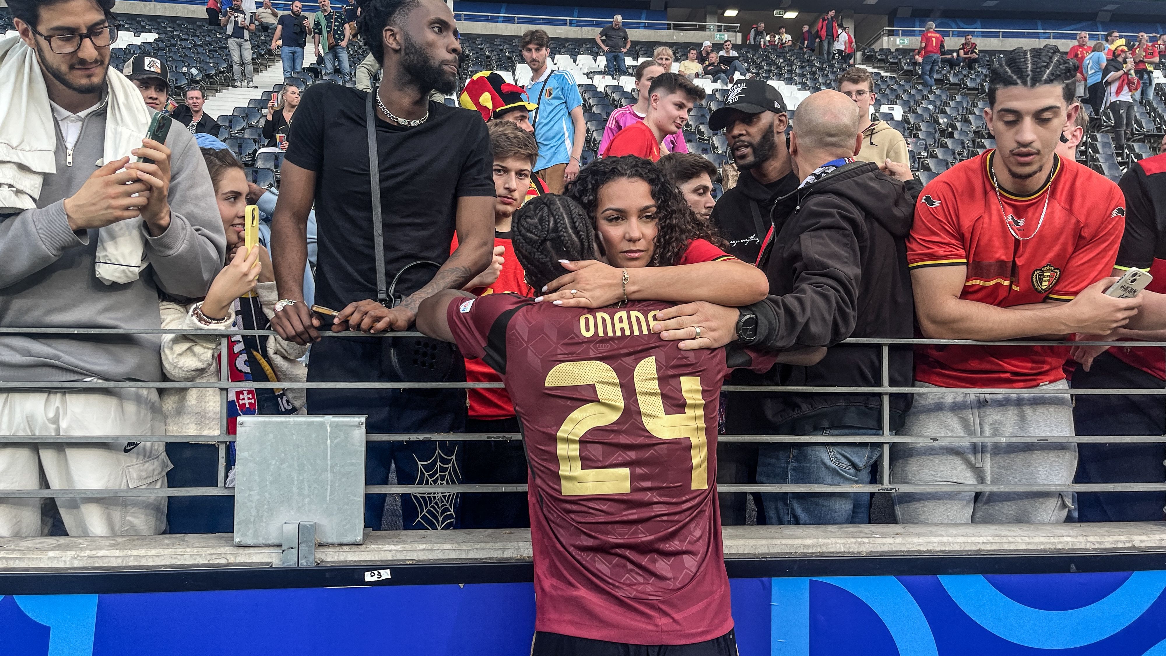 SOCCER EURO 2024 GROUP STAGE BELGIUM VS SLOVAKIA