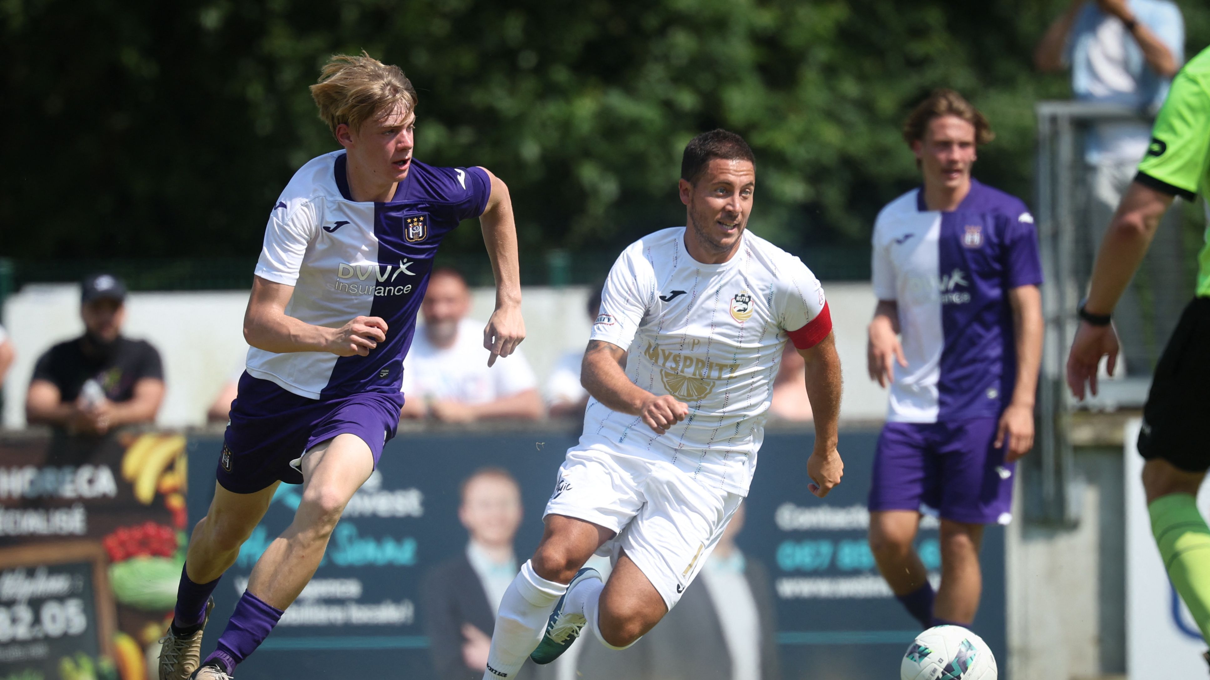 SOCCER FRIENDLY UNION TUBIZE-BRAINE VS RSC ANDERLECHT