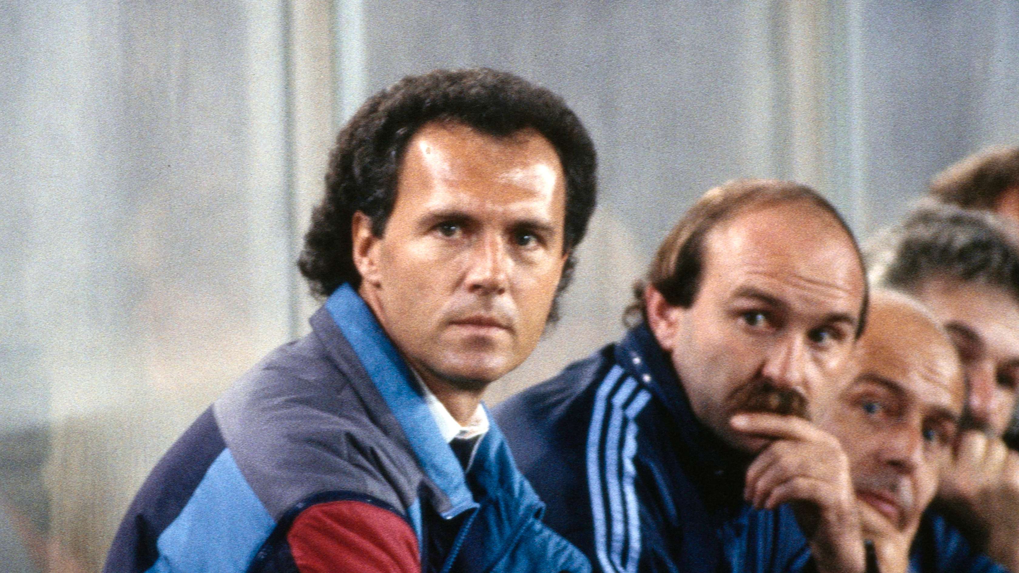 Franz Beckenbauer West Germany Head Coach 1984