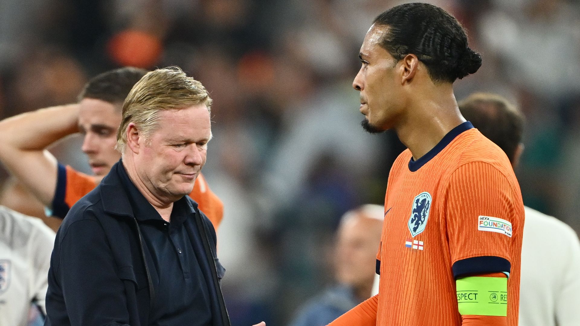 Huge Virgil van Dijk future update delivered by Netherlands boss Ronald Koeman after talks with Liverpool defender in national team camp