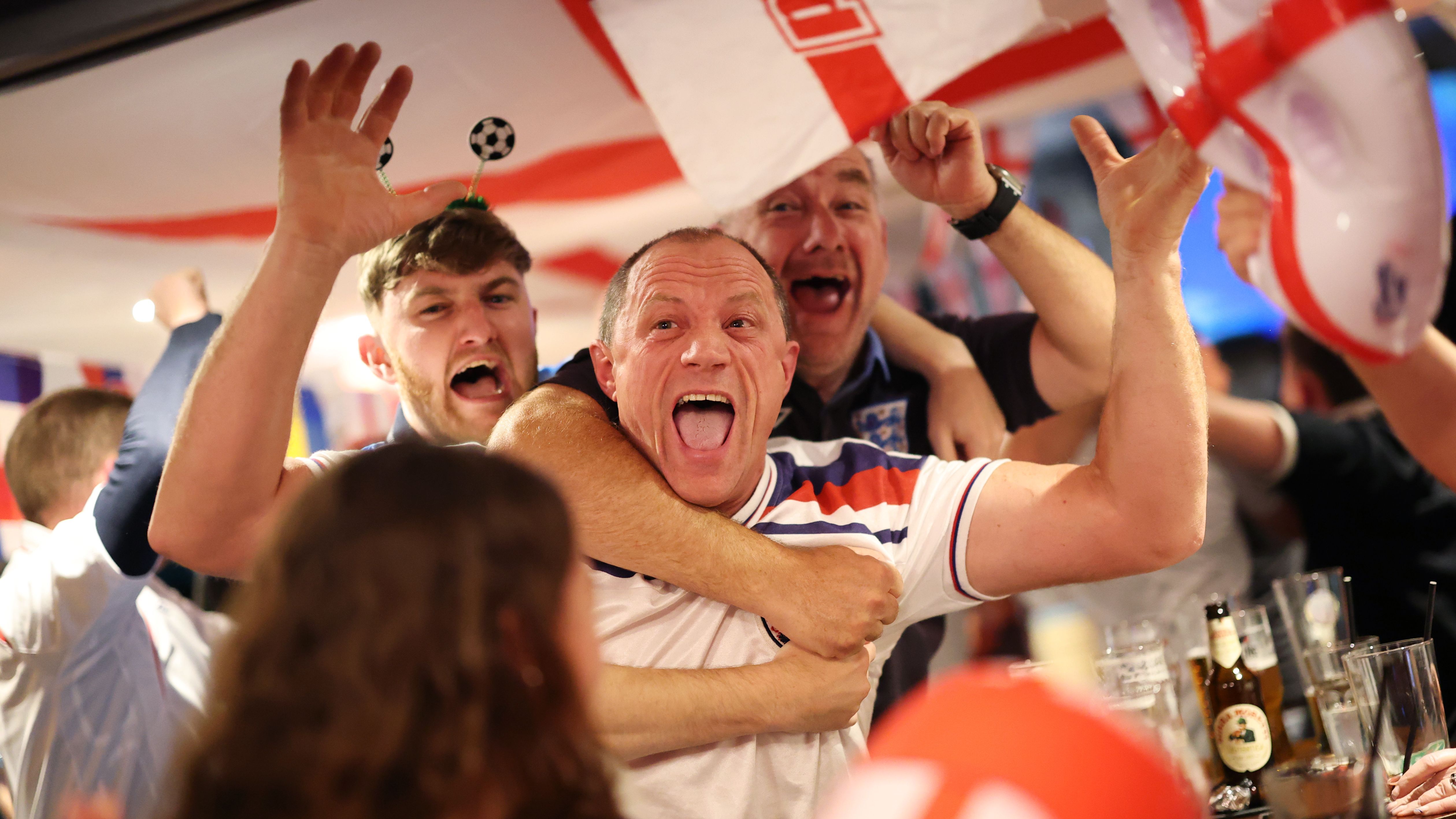 Football Fans In England Watch The UEFA Euro 2024 Final