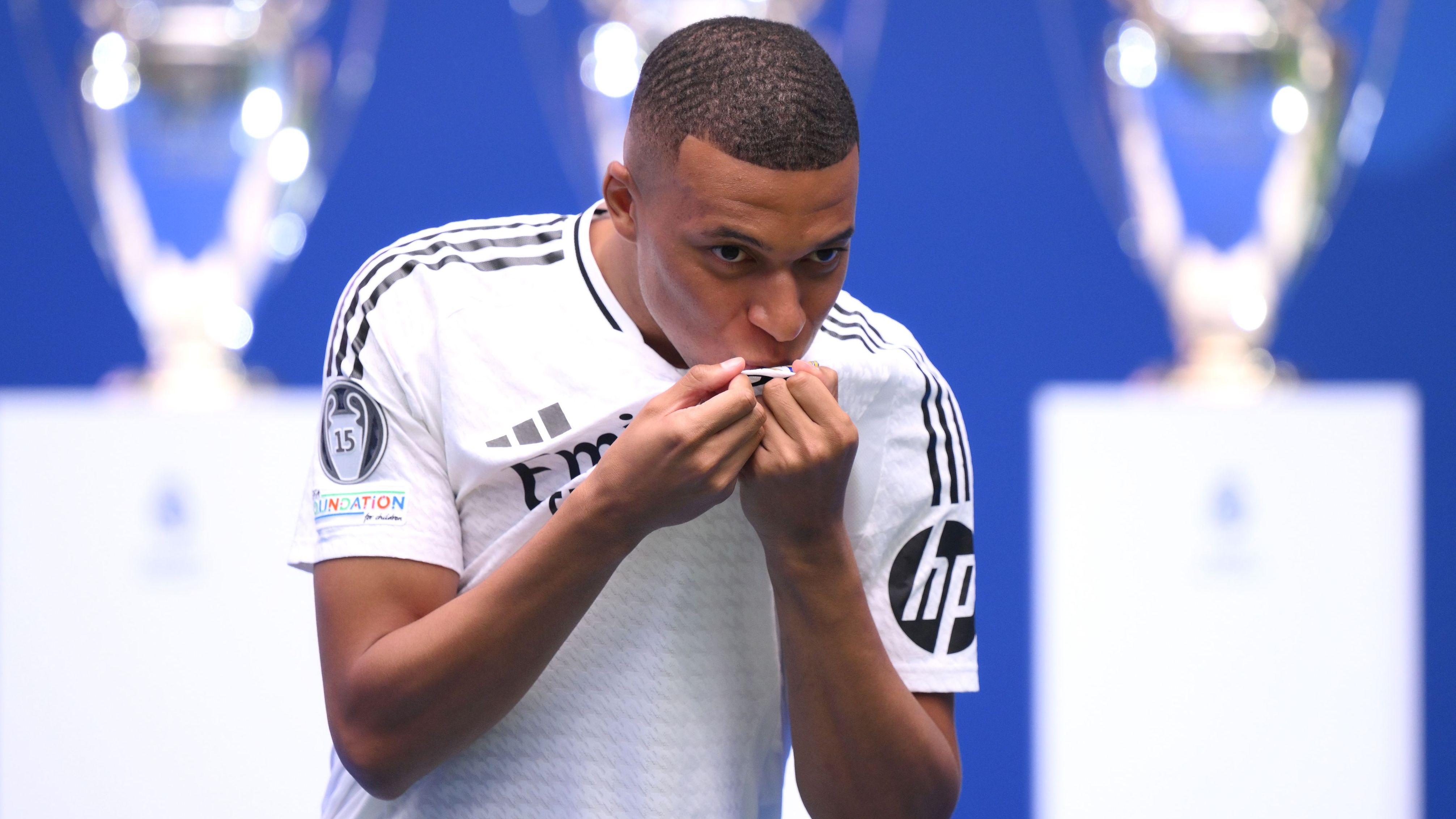 Real Madrid Unveils New Signing Kylian Mbappe