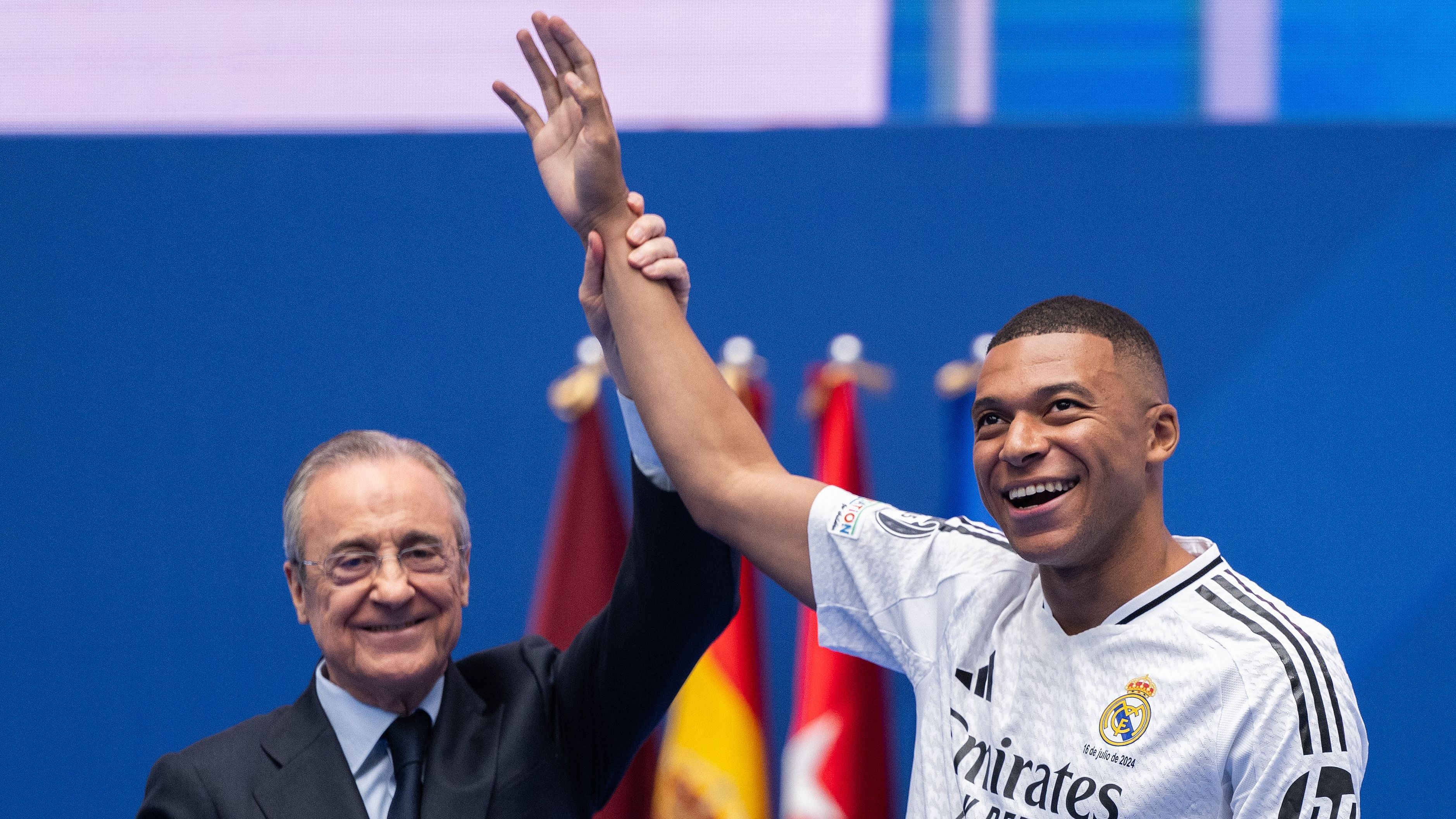 Real Madrid Unveils New Signing Kylian Mbappe
