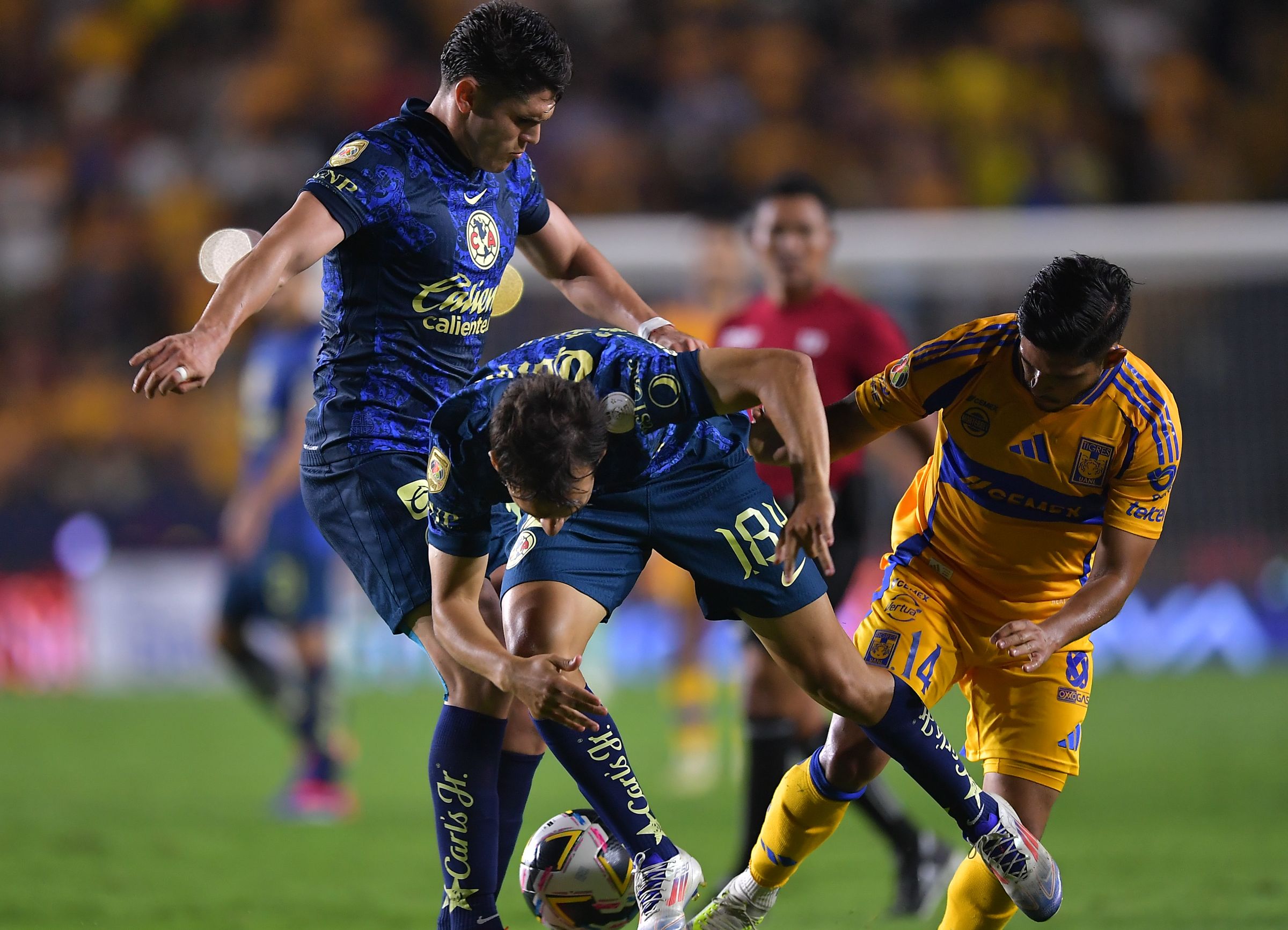 Tigres UANL and America - Torneo Apertura 2024 Liga MX