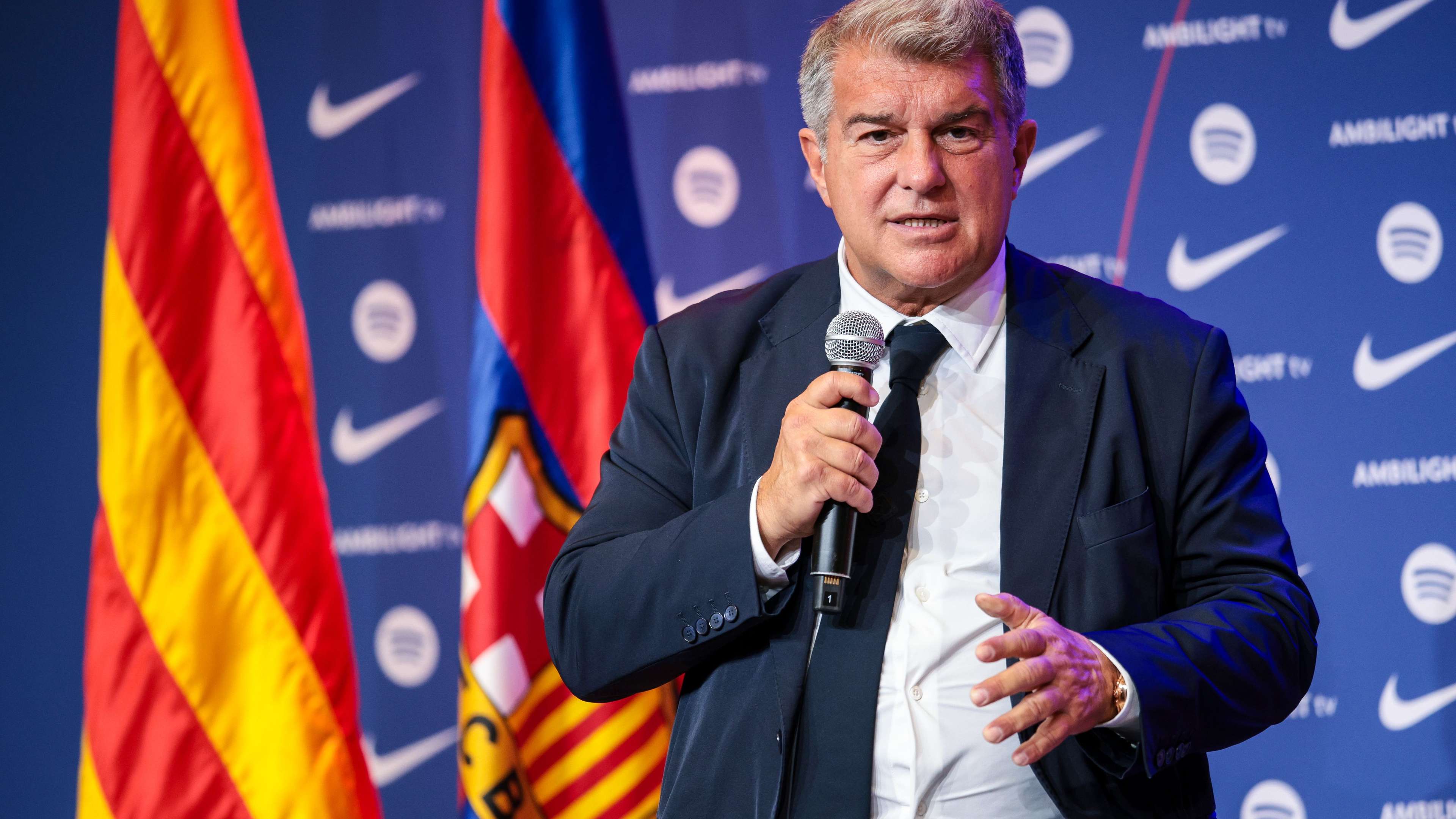 FC Barcelona Unveil New Head Coach Hansi Flick