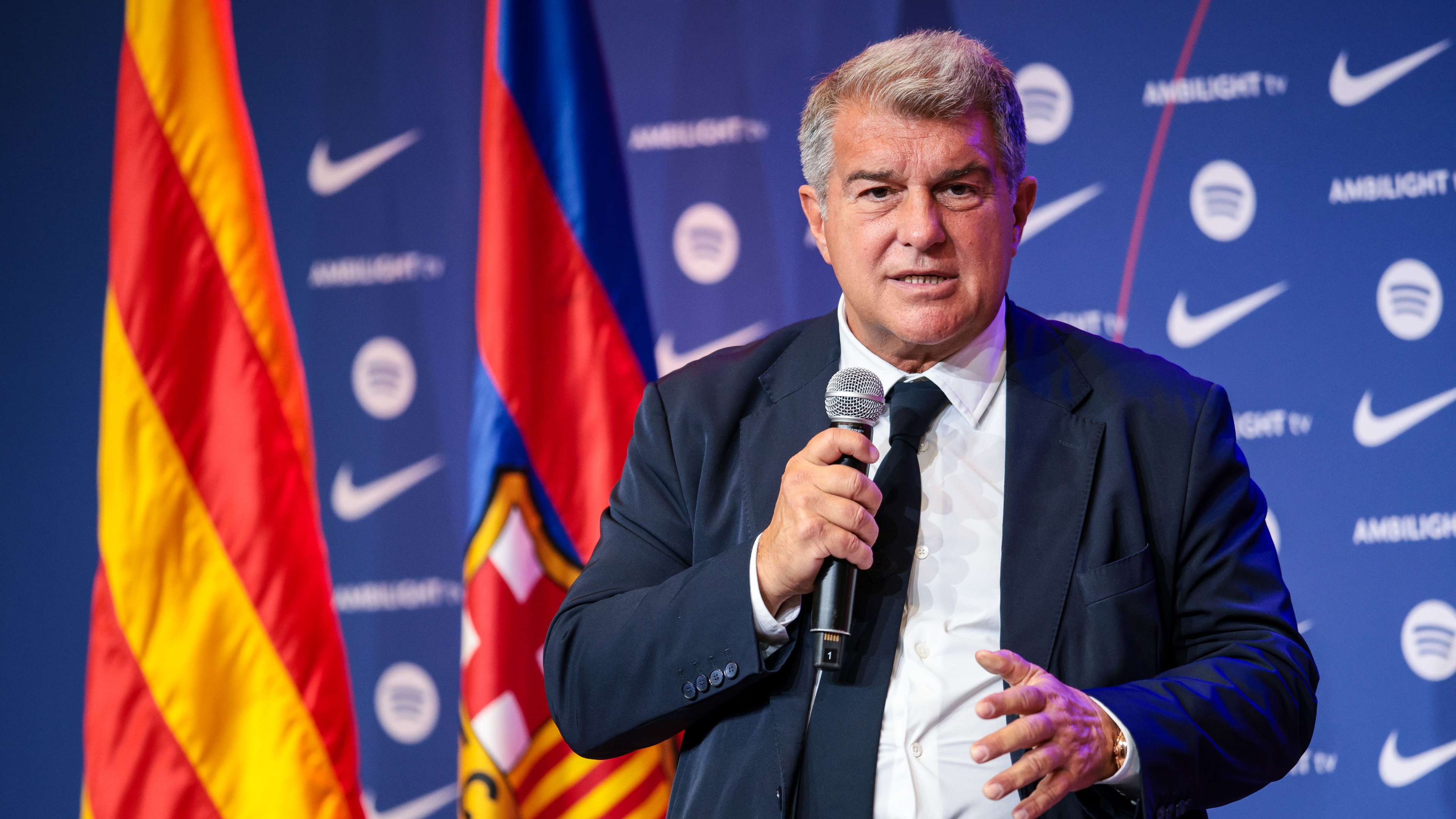 FC Barcelona Unveil New Head Coach Hansi Flick