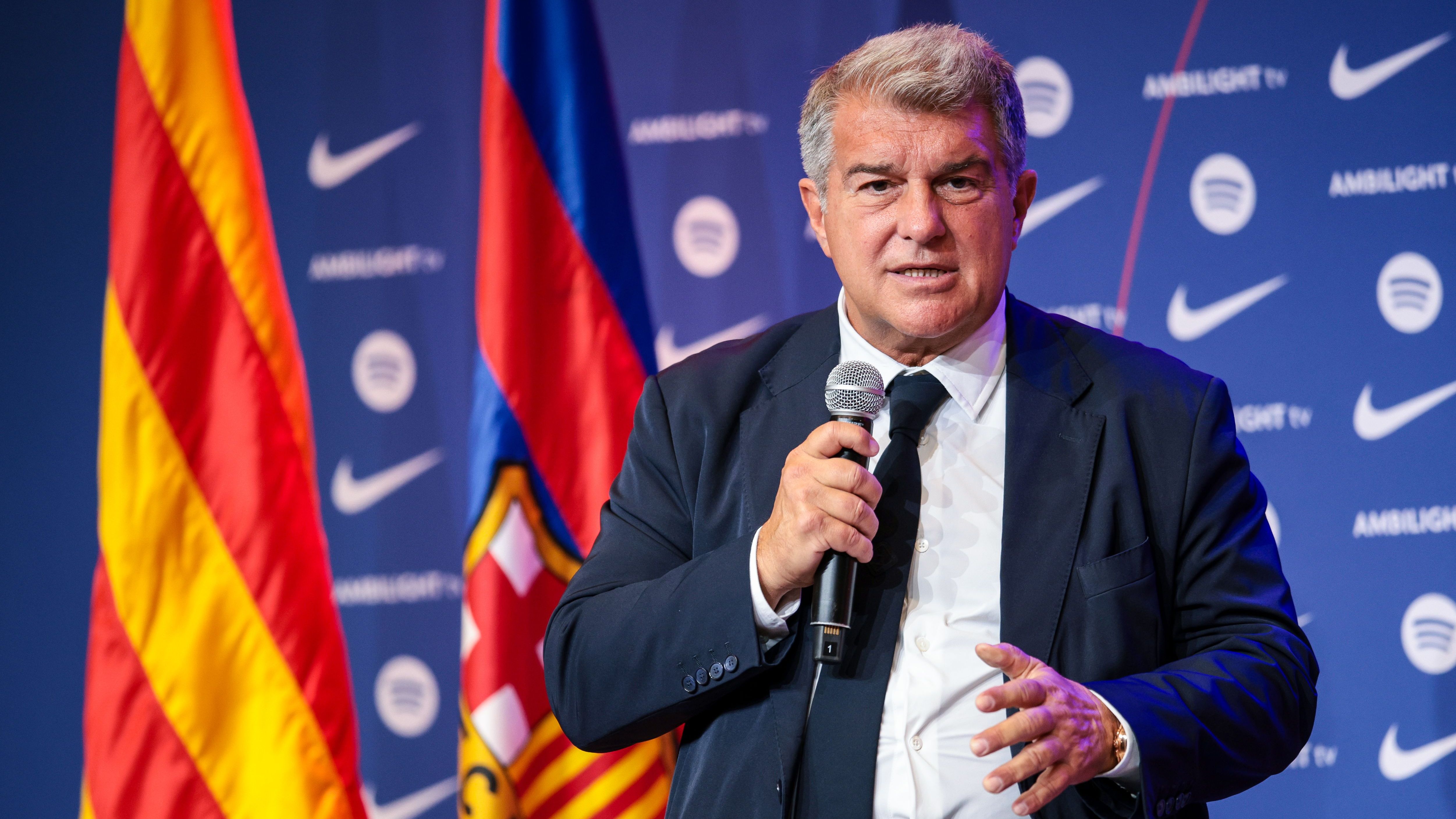 FC Barcelona Unveil New Head Coach Hansi Flick
