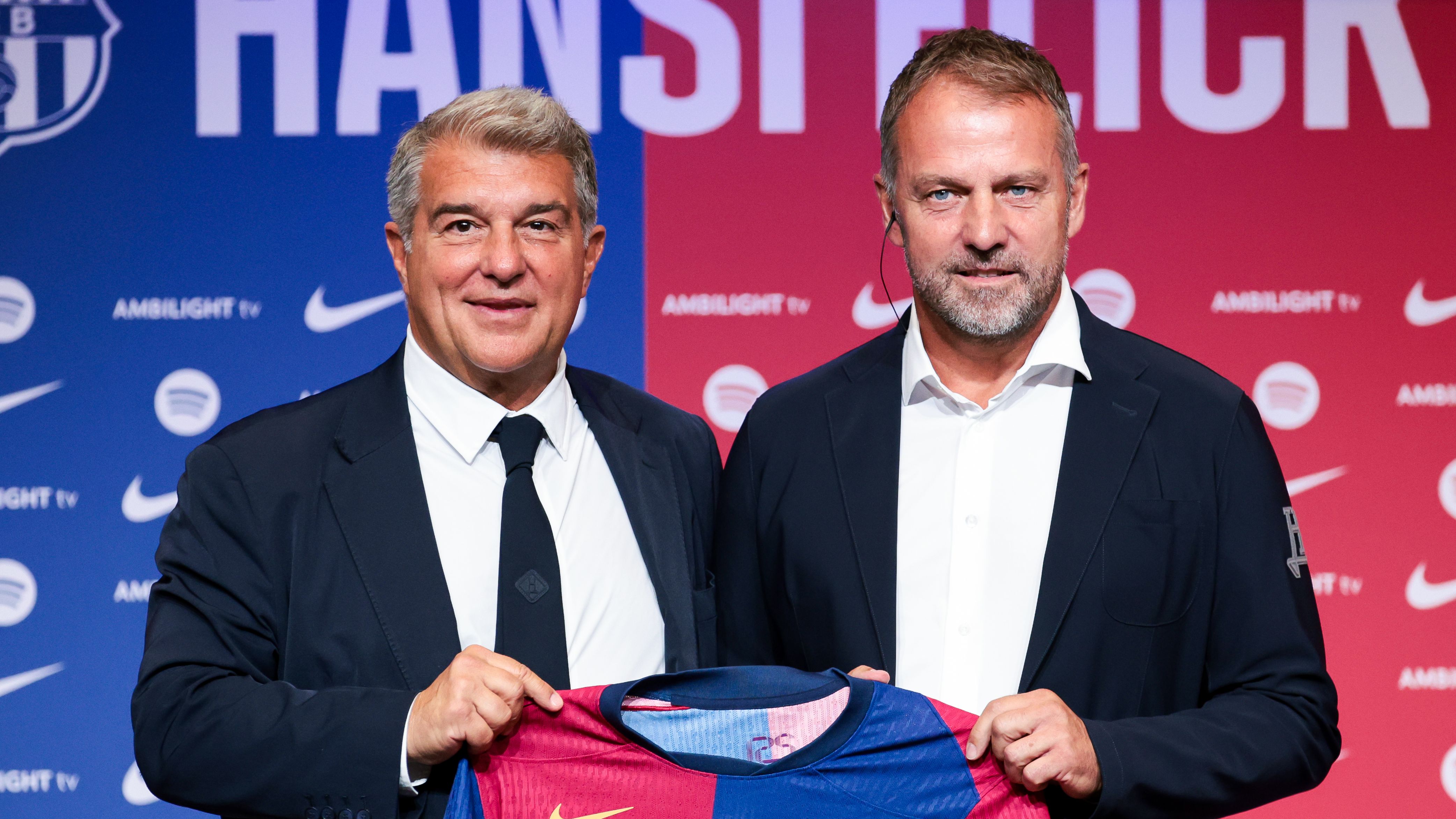FC Barcelona Unveil New Head Coach Hansi Flick