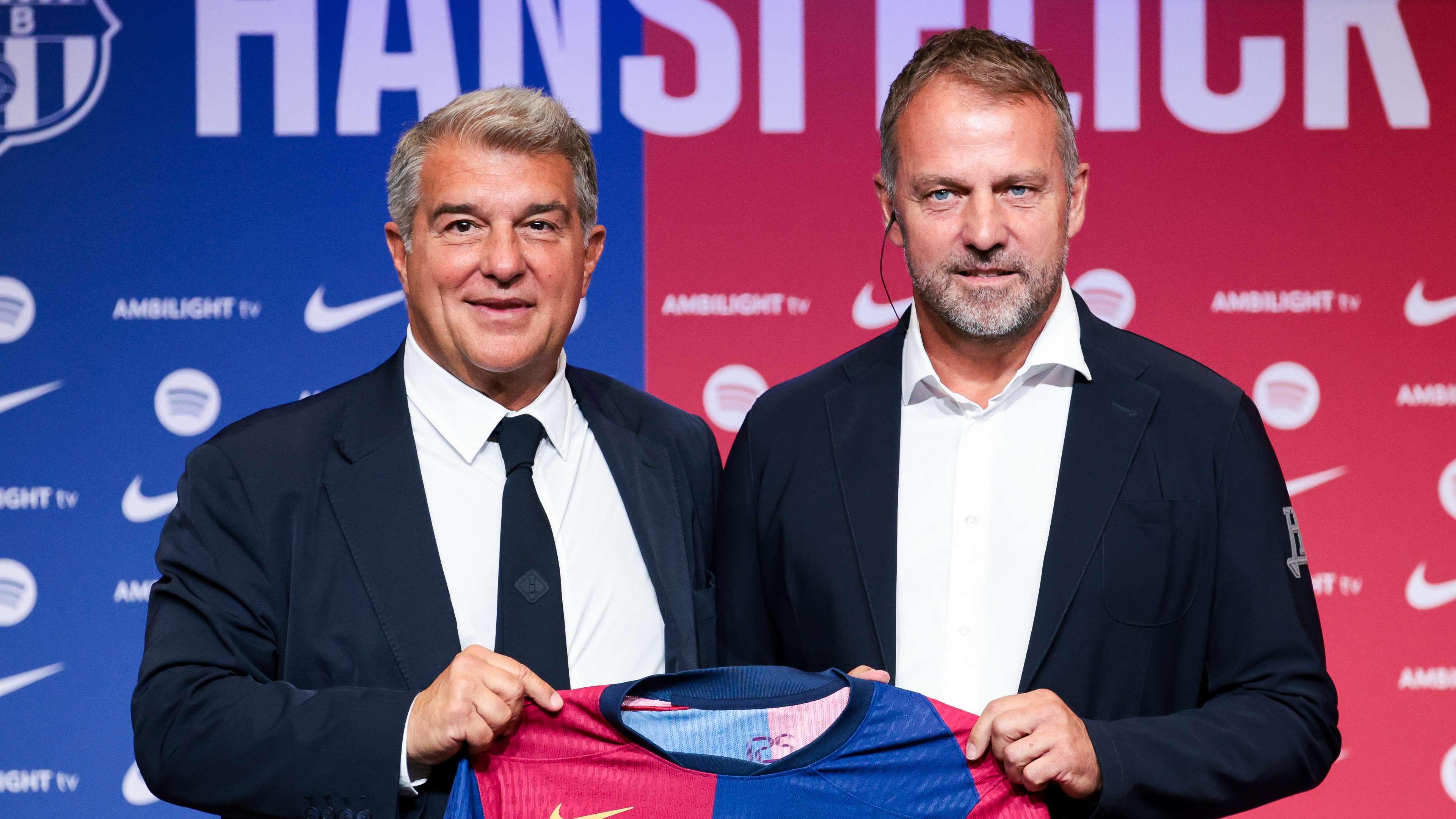 FC Barcelona Unveil New Head Coach Hansi Flick