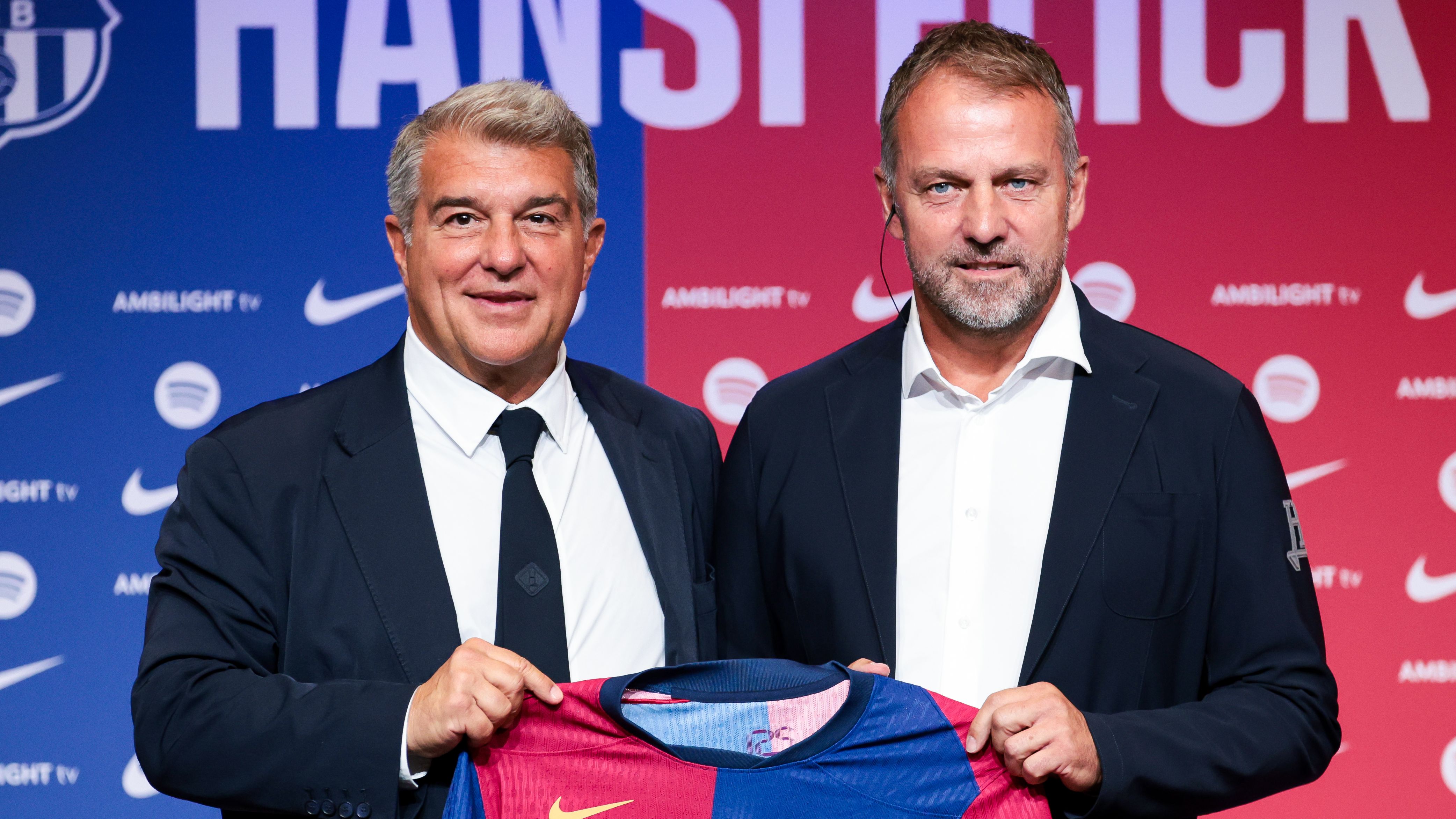FC Barcelona Unveil New Head Coach Hansi Flick