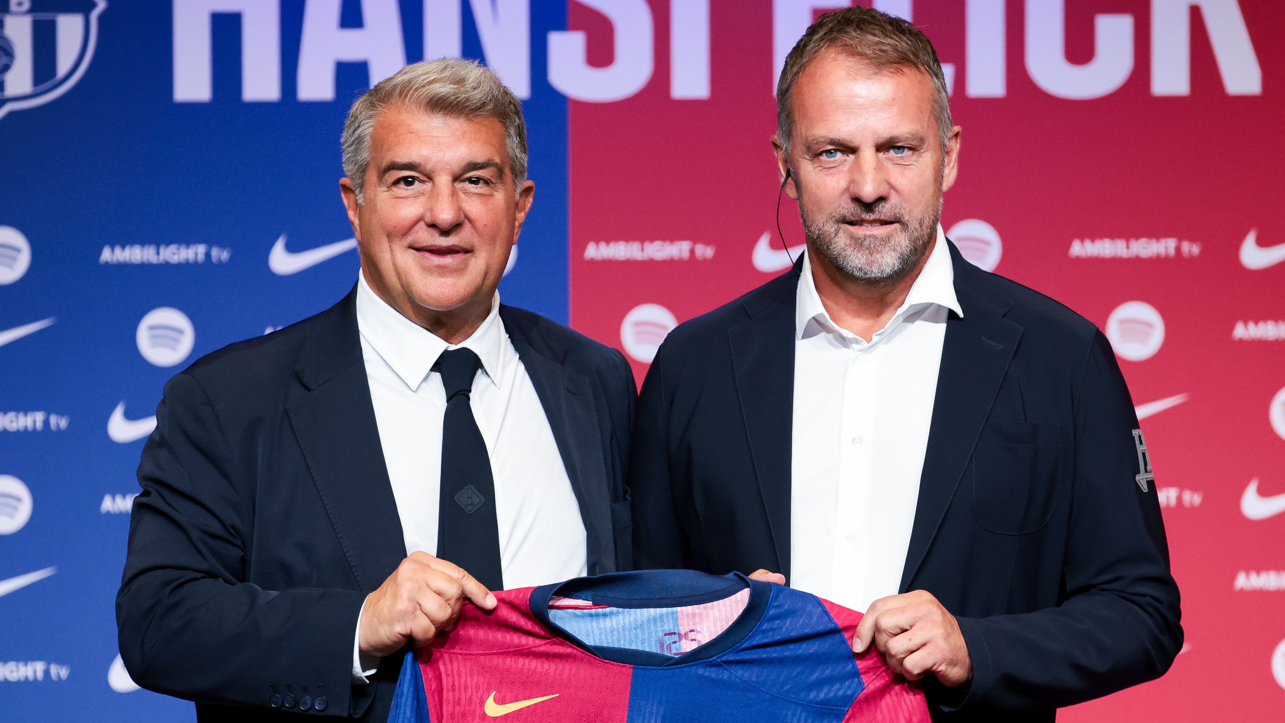 FC Barcelona Unveil New Head Coach Hansi Flick