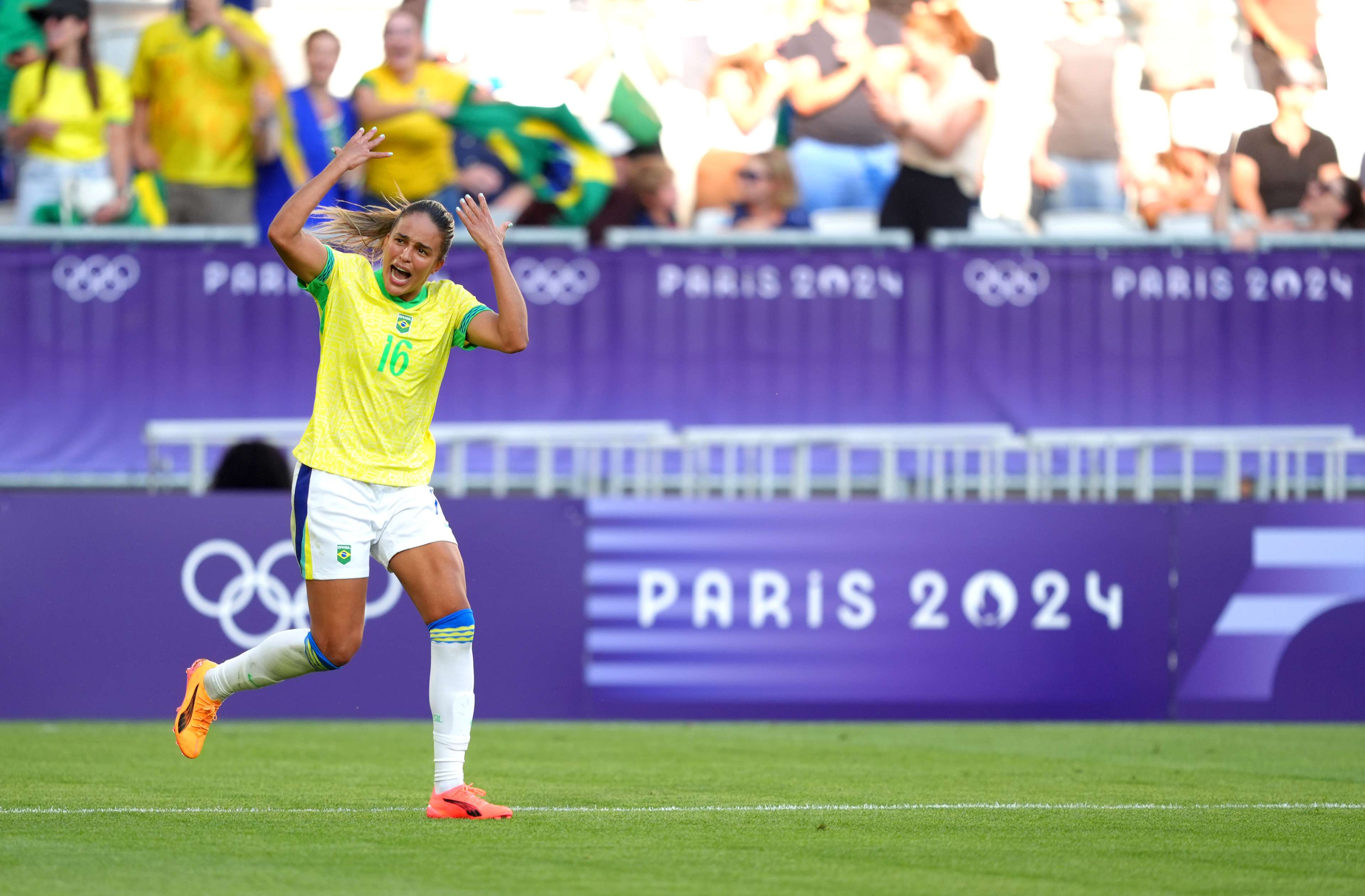 Nigeria v Brazil: Women's Football - Olympic Games Paris 2024: Day -1