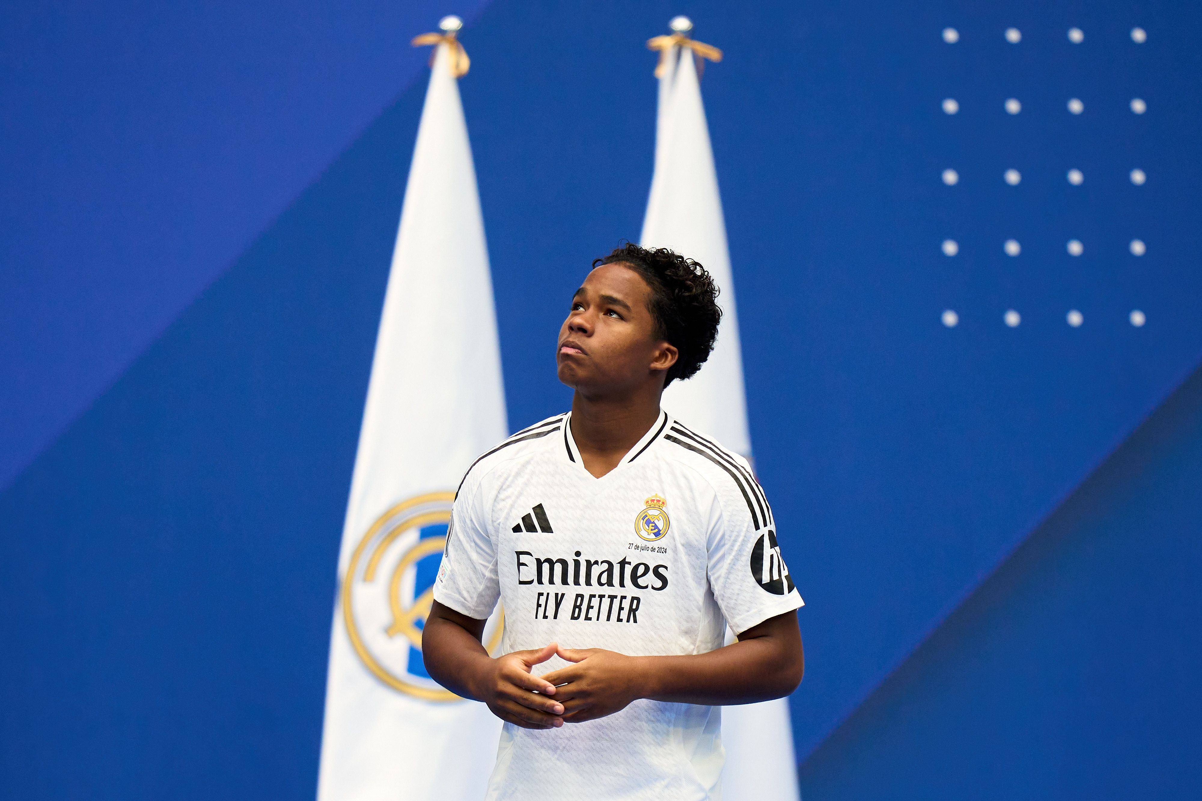 Real Madrid Unveils New Signing  Endrick Felipe