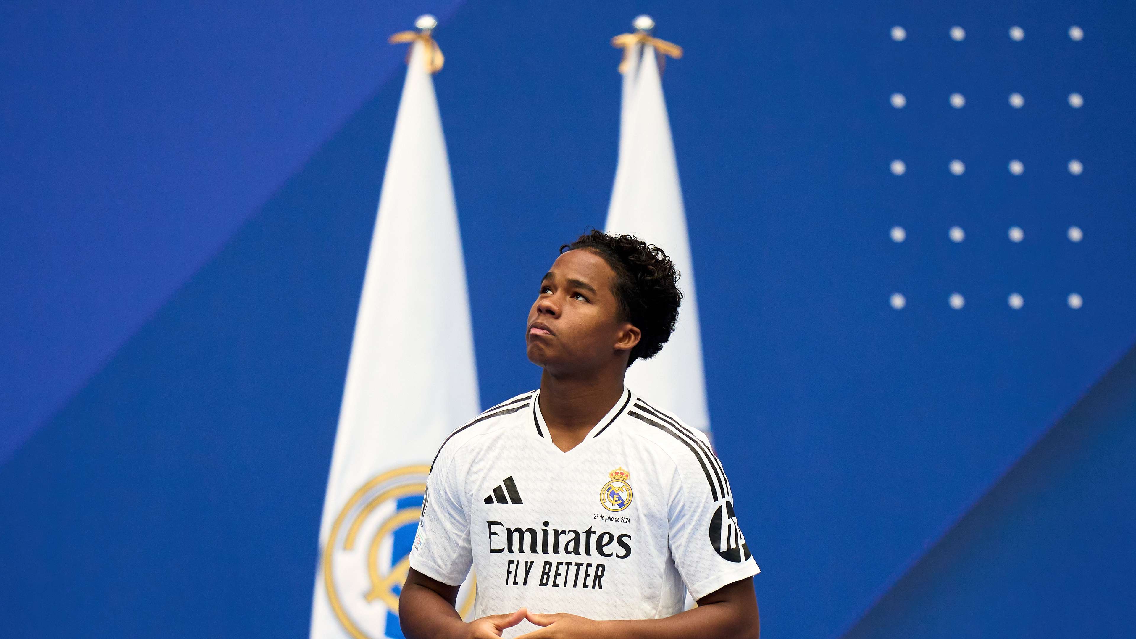 Real Madrid Unveils New Signing Endrick Felipe